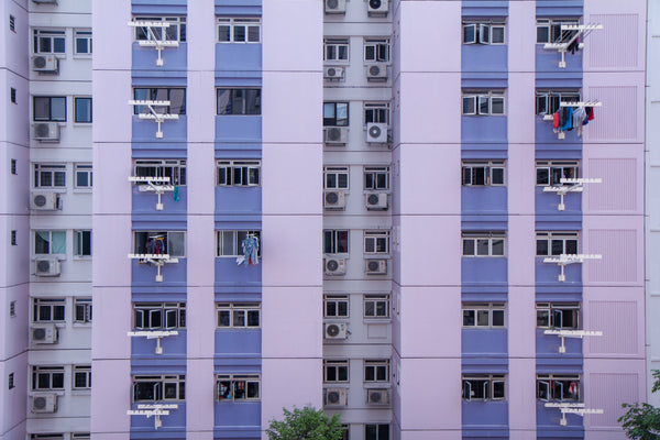 pastel purple flats in singapore
