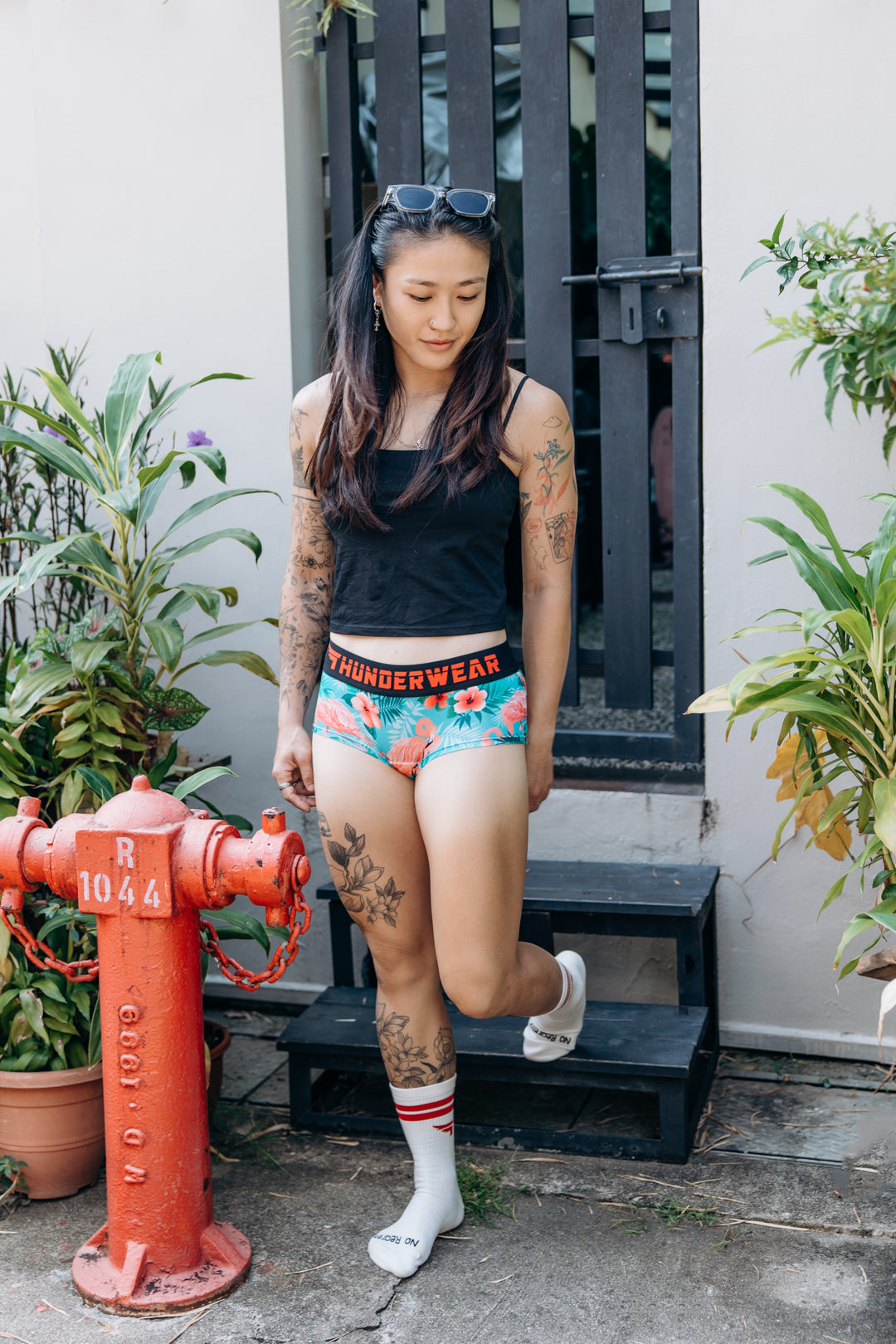 T.G.I.F. For Women - Peacocking Flamingo