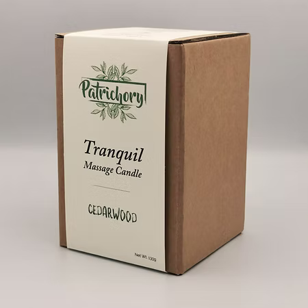 Patrichory - Tranquil Cedarwood Massage Candle