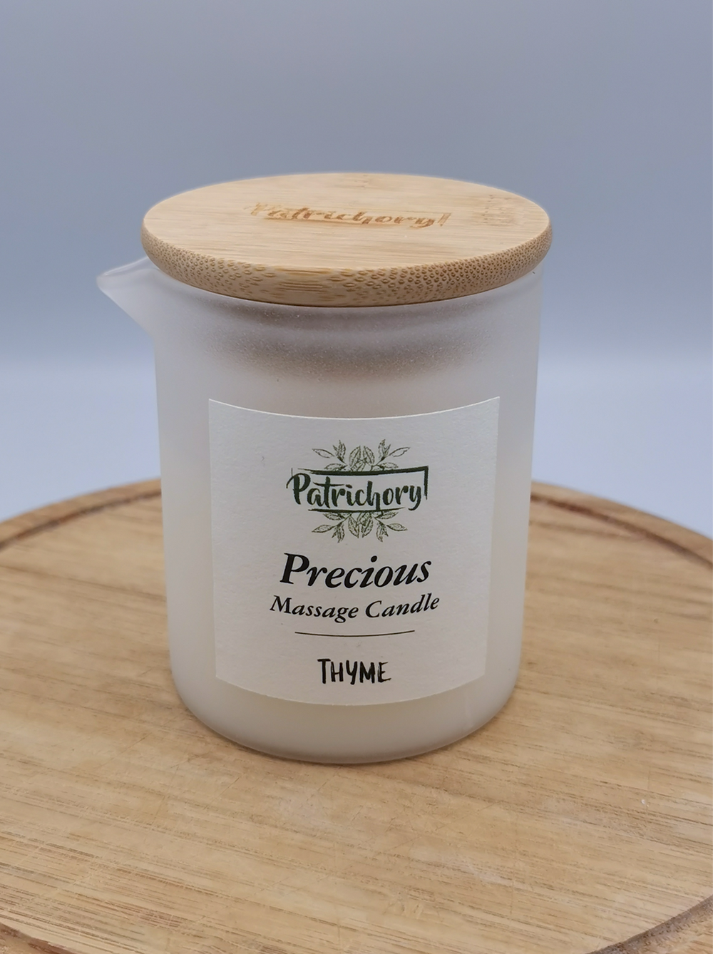 Patrichory - Precious Thyme Massage Candle