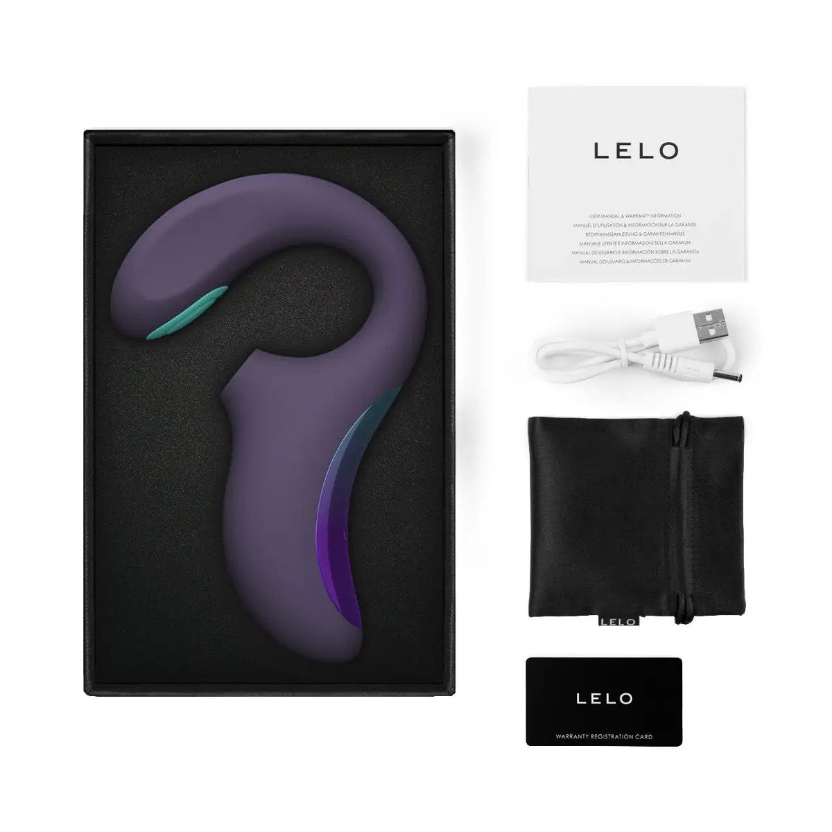 Lelo - Enigma Double Sonic Cyber Purple