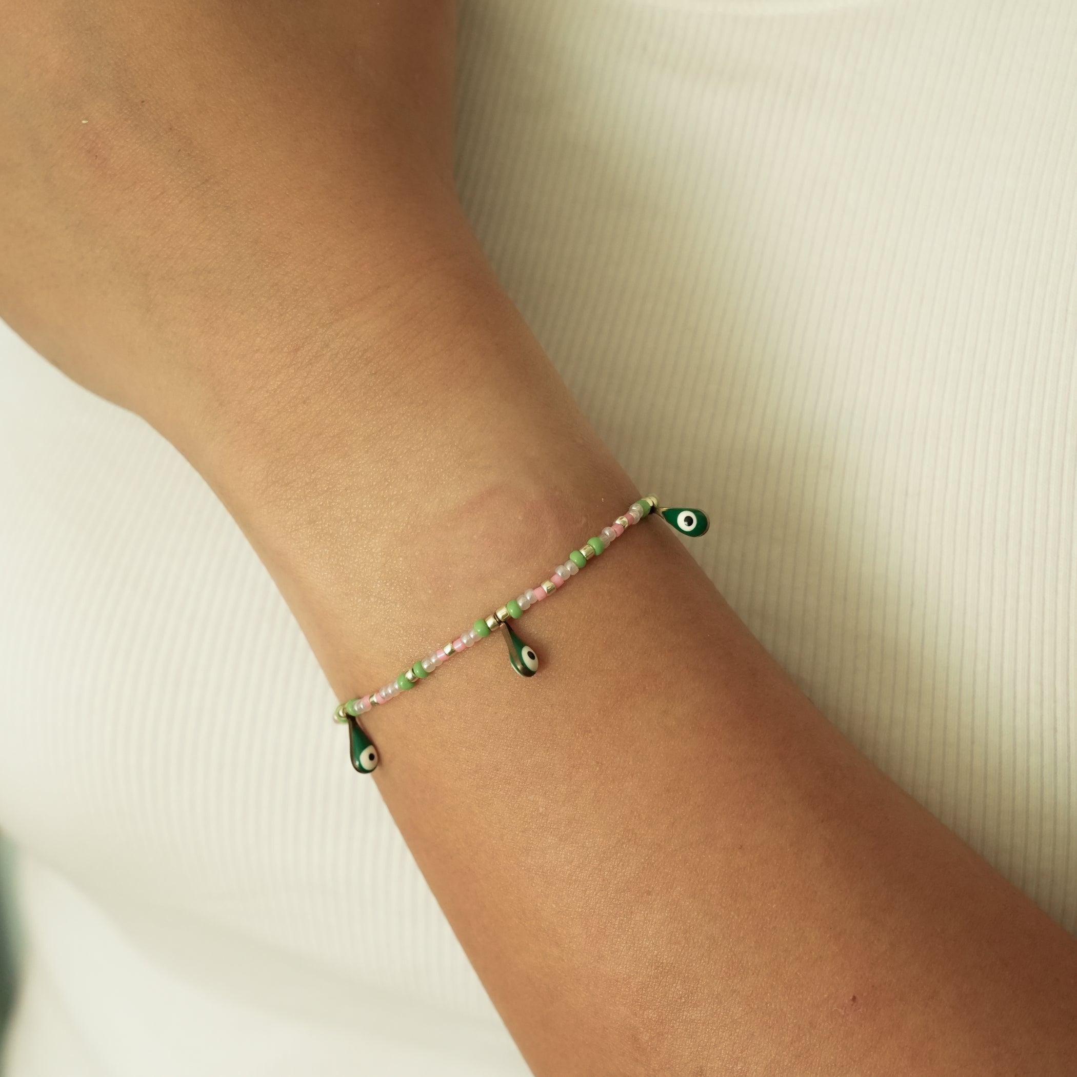 Envet Beaded Bracelet - Whisper