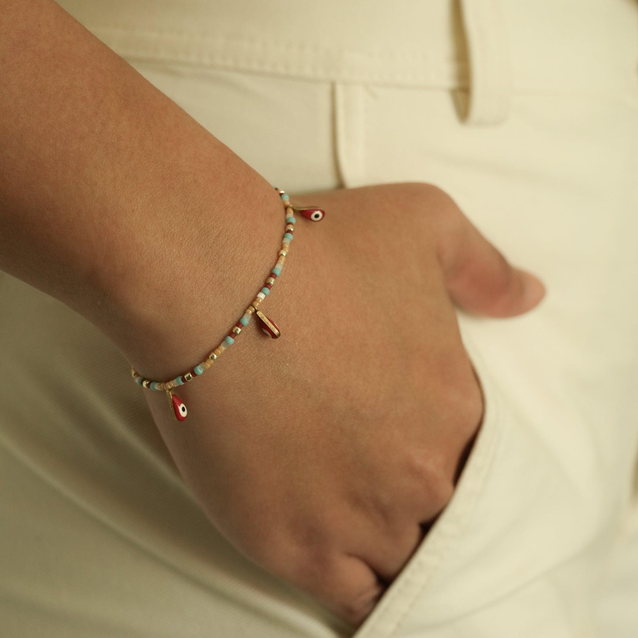 Envet Beaded Bracelet - Tuscany