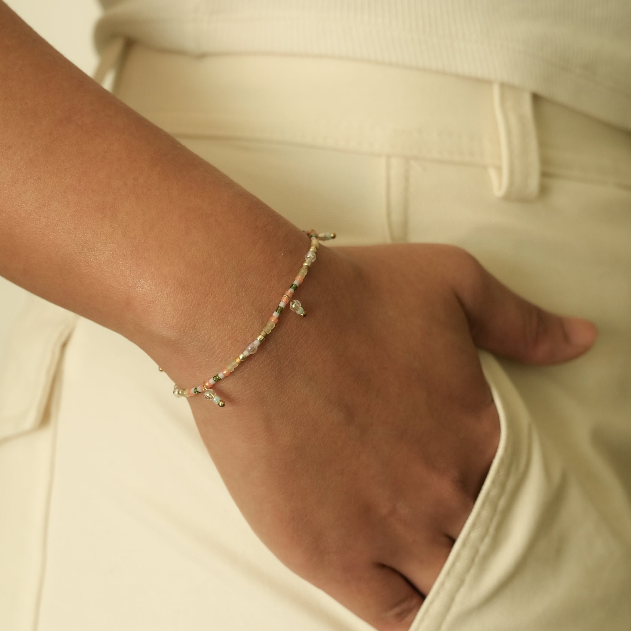 Envet Beaded Bracelet - Sahara