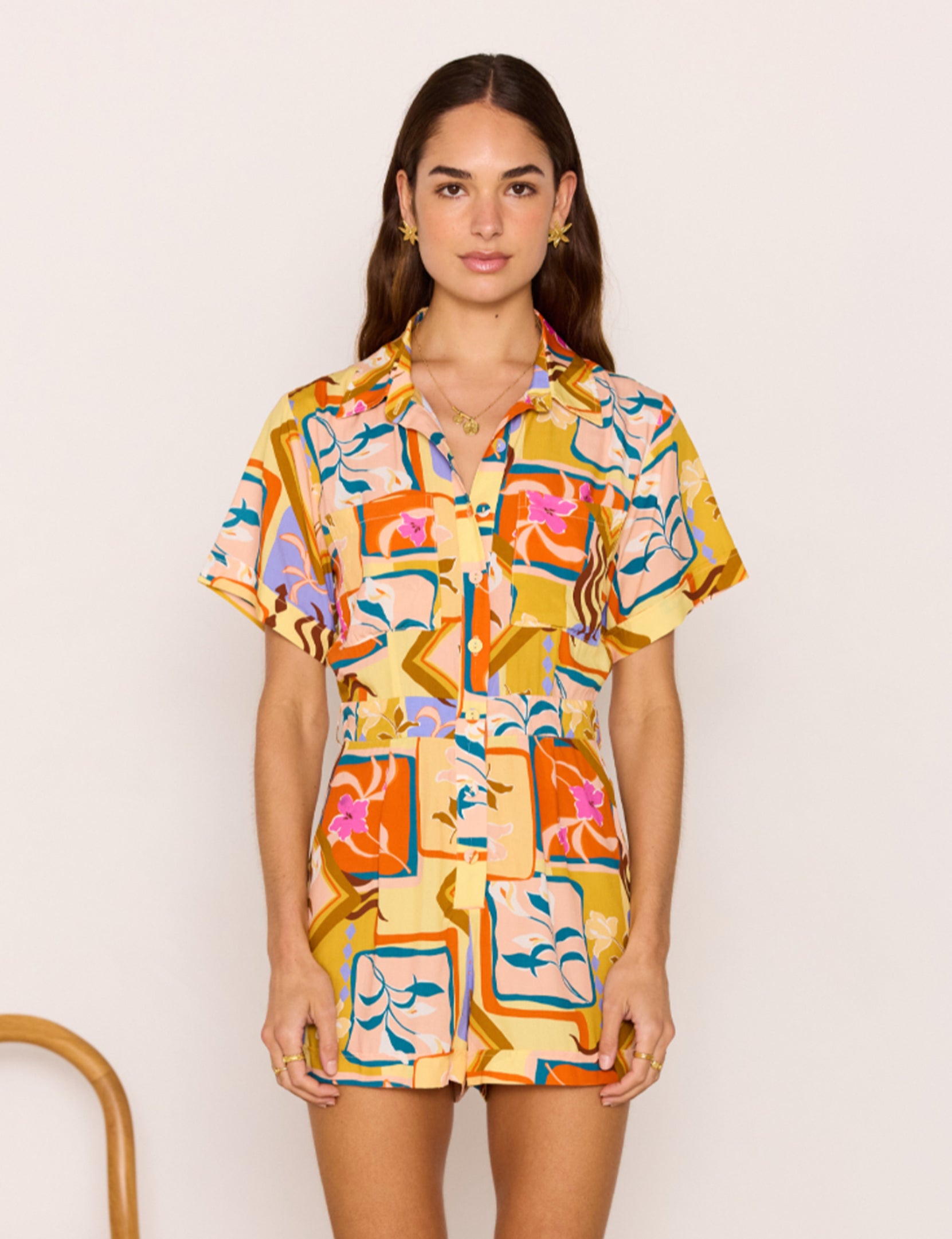 MINKPINK Rosin Playsuit