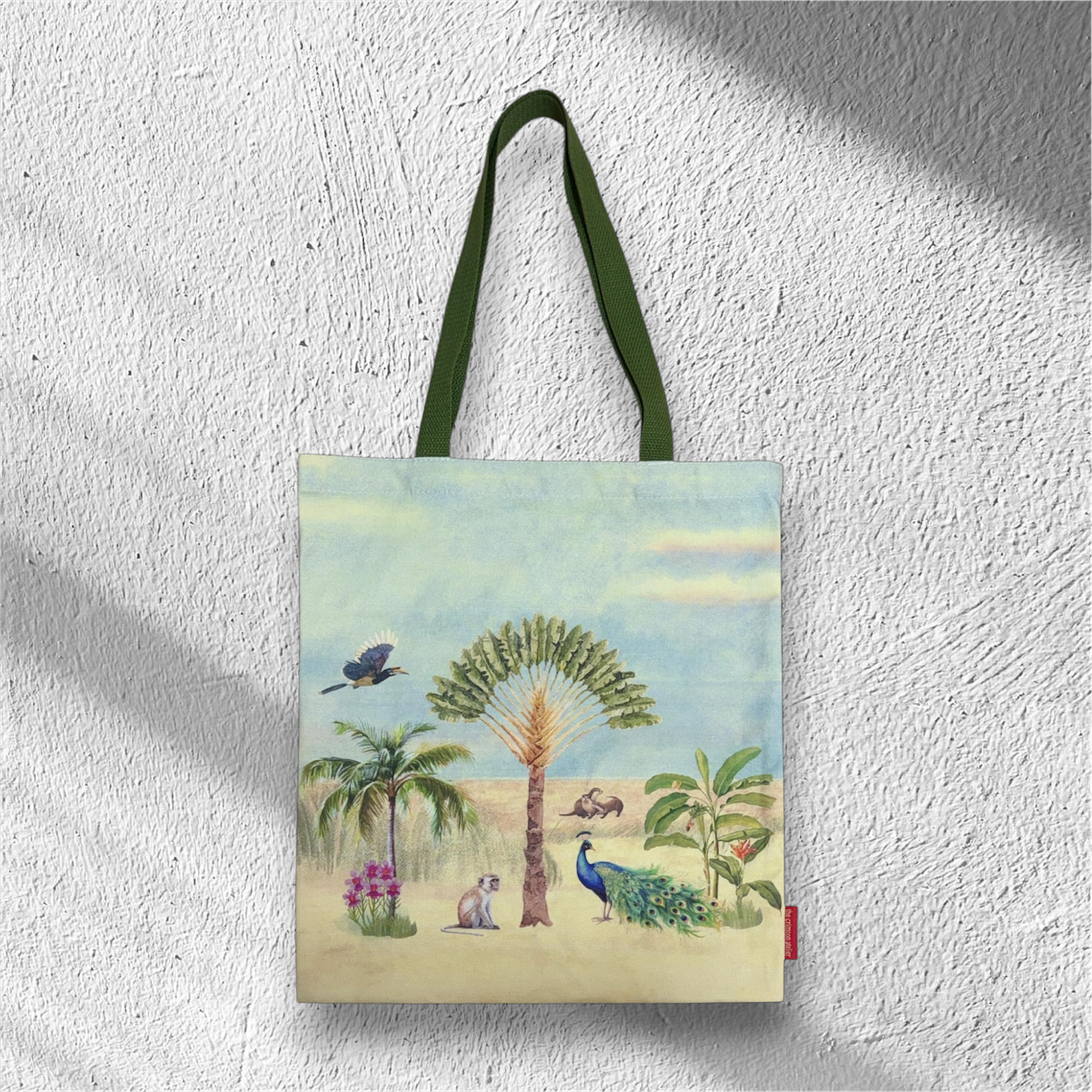 The Crimson Atelier Petite Tote - Island Life