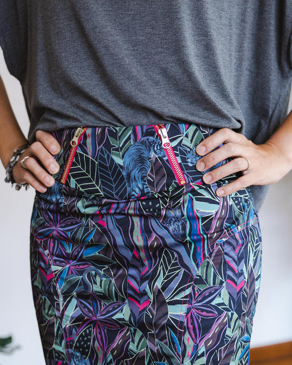 Junglesuit Zip It! Night Jungle Skirt