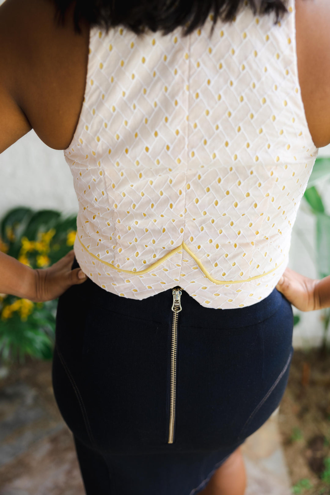 Junglesuit Zip It! Denim Skirt