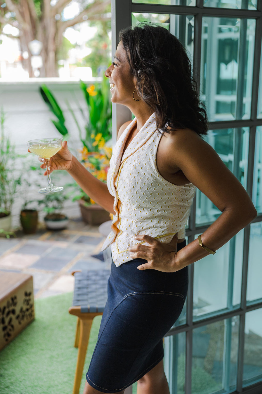 Junglesuit Zip It! Denim Skirt