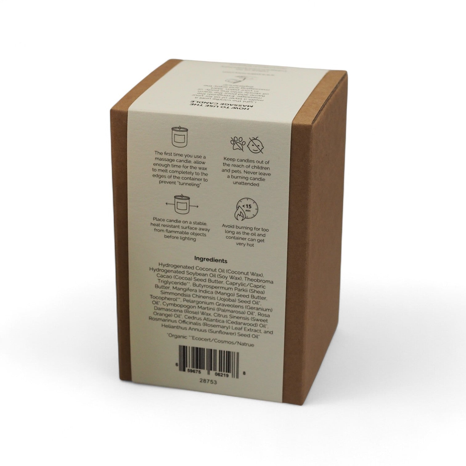 Patrichory - Lavish Rose Massage Candle