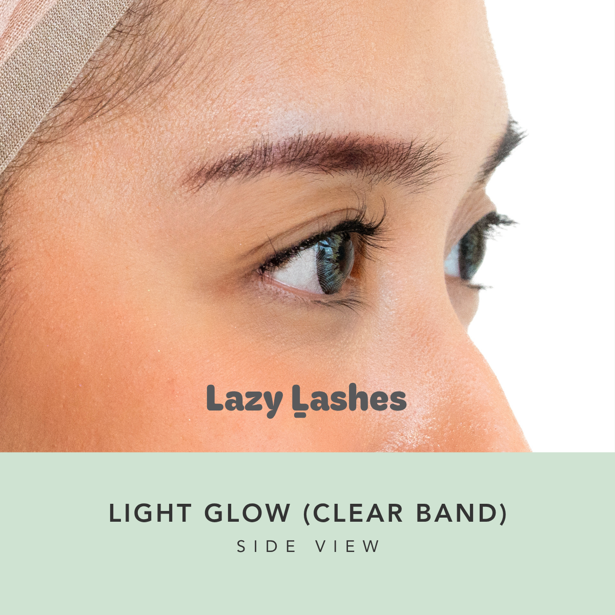 Nodspark - Everyday Light Glow (Clear Band) Lazy Lashes