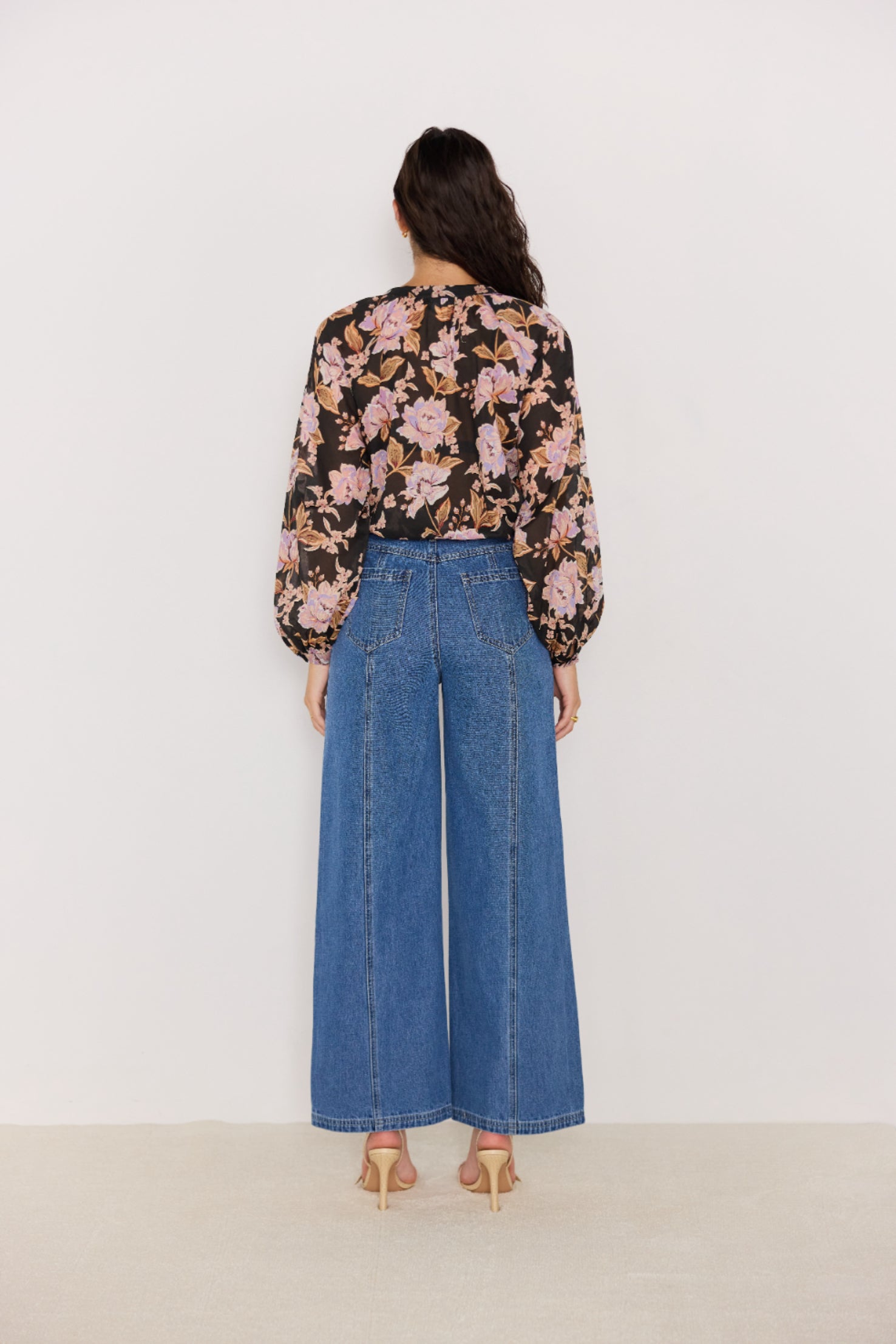 MINKPINK Willow Floral Blouse