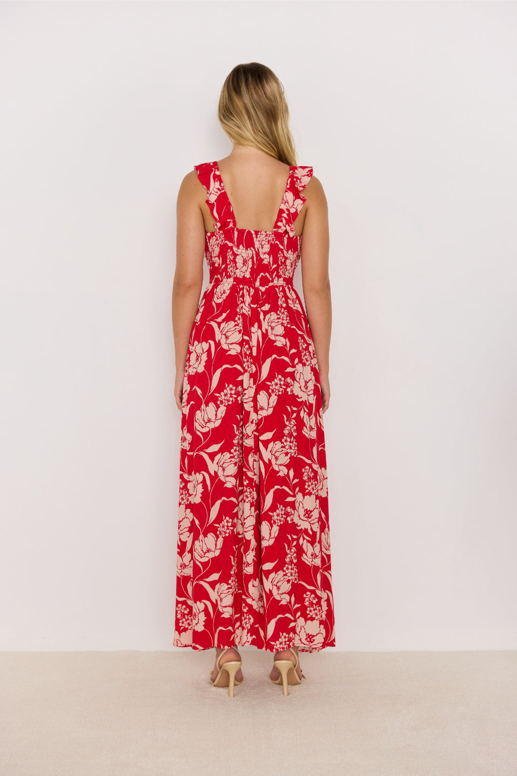 MINKPINK Poppy Maxi Dress - Red Floral