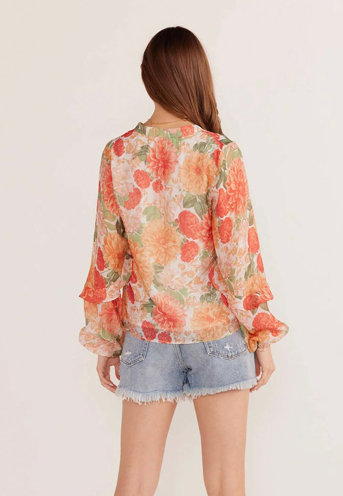 MINKPINK Aida Long Sleeve Blouse