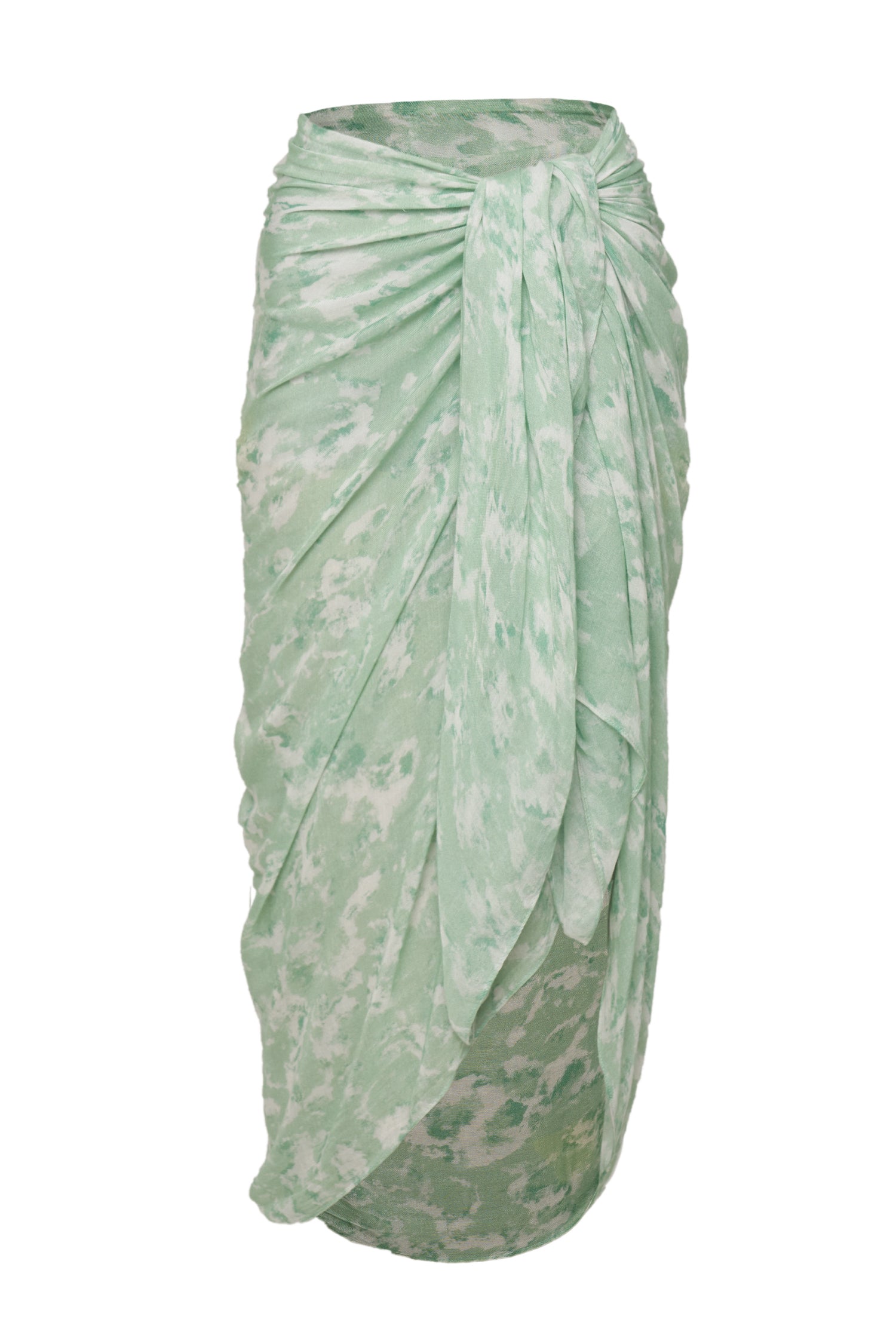 Shinjuku Lanes Matera Bamboo Sarong & Scarf - Mint Green