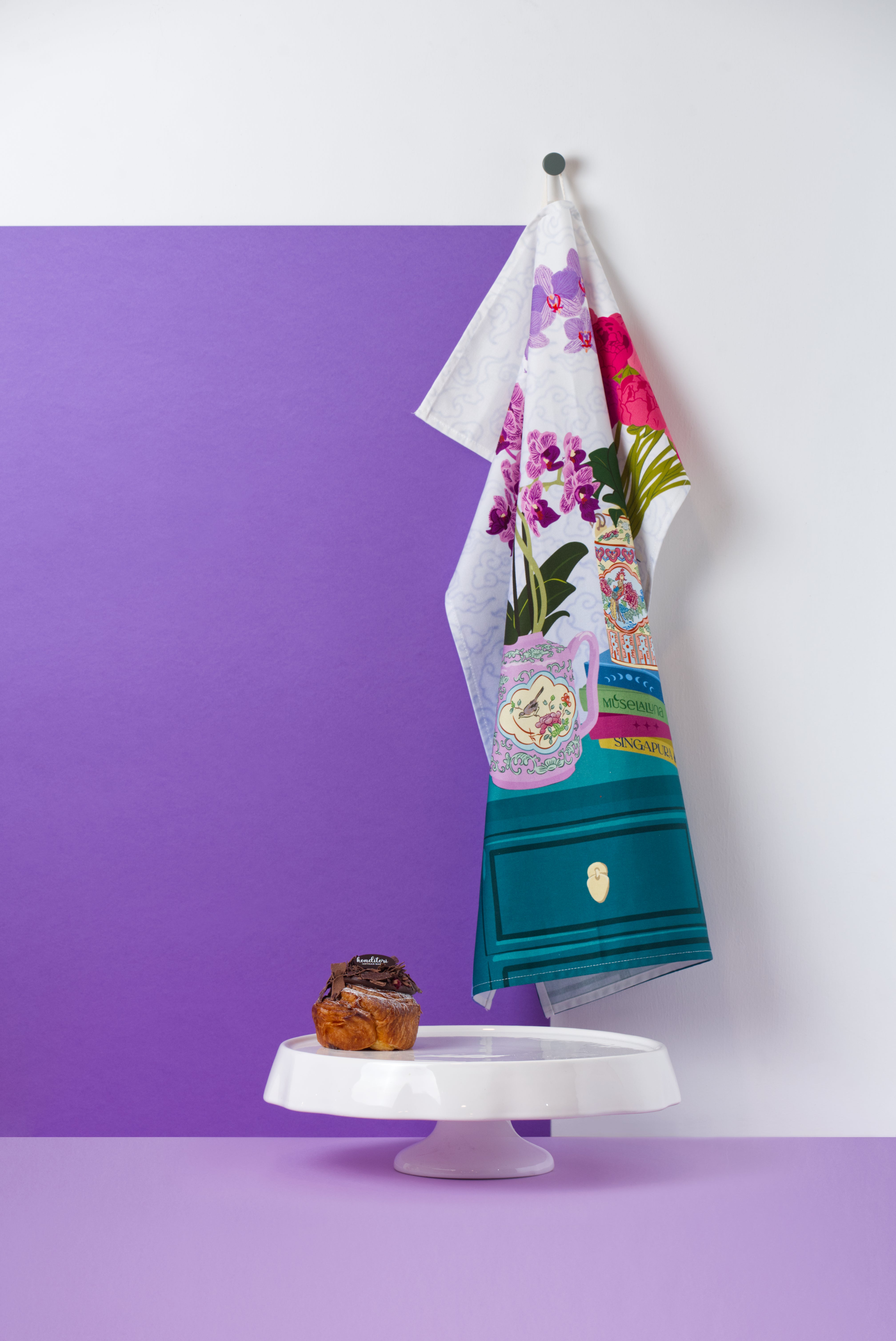 Muselaluna Tea towel - Bloom Where You're Potted