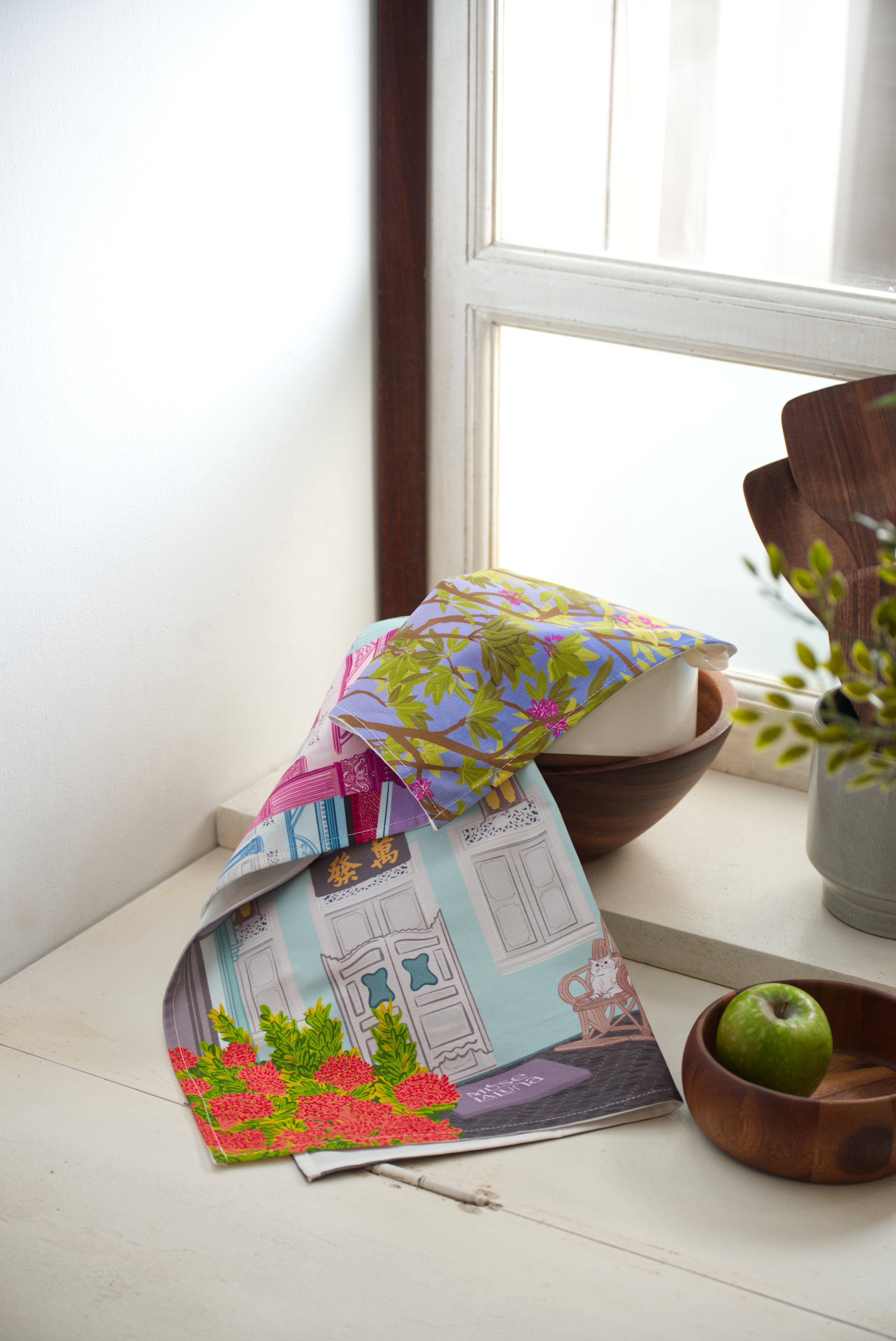 Muselaluna Tea towel - Everton Evenings