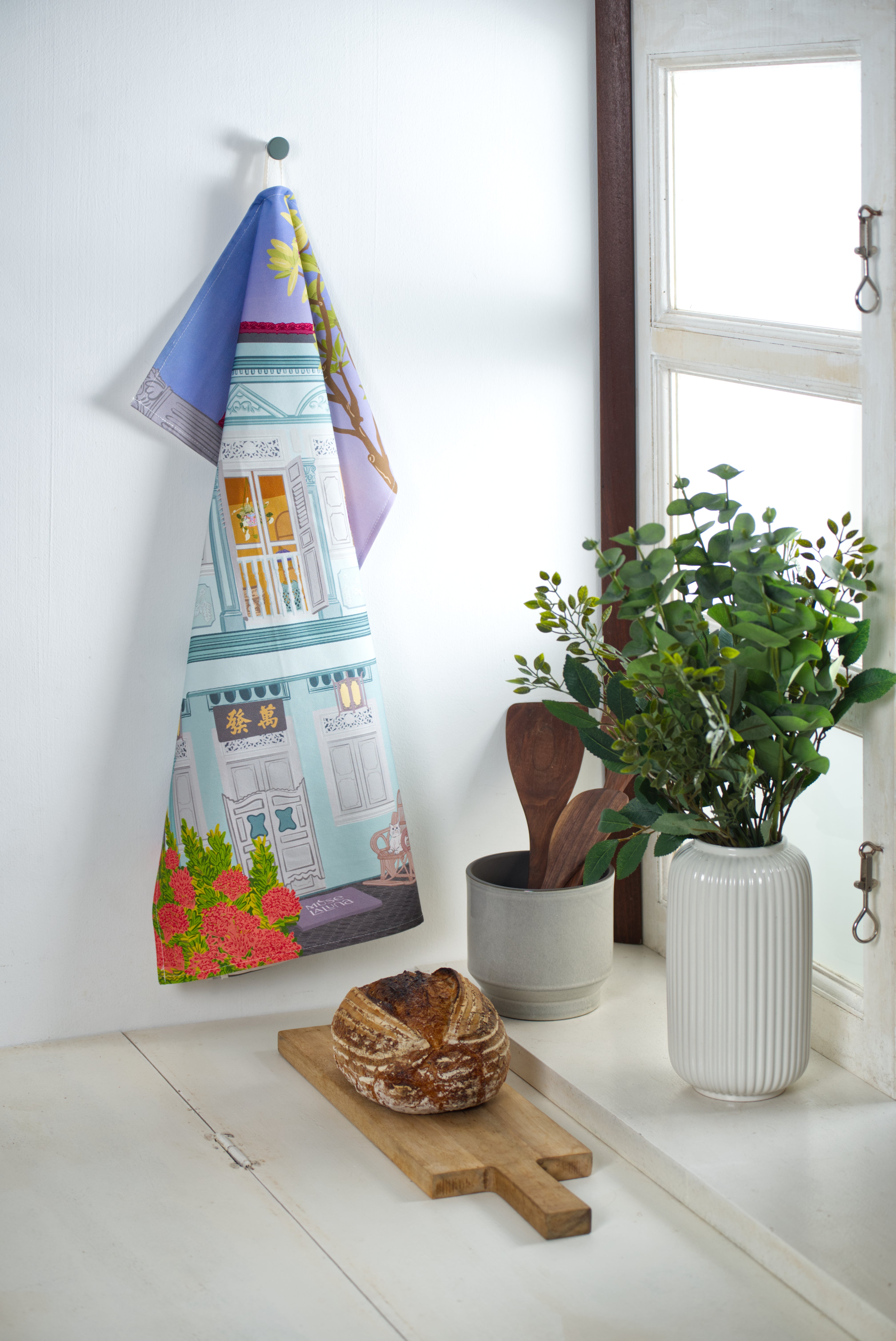 Muselaluna Tea towel - Everton Evenings