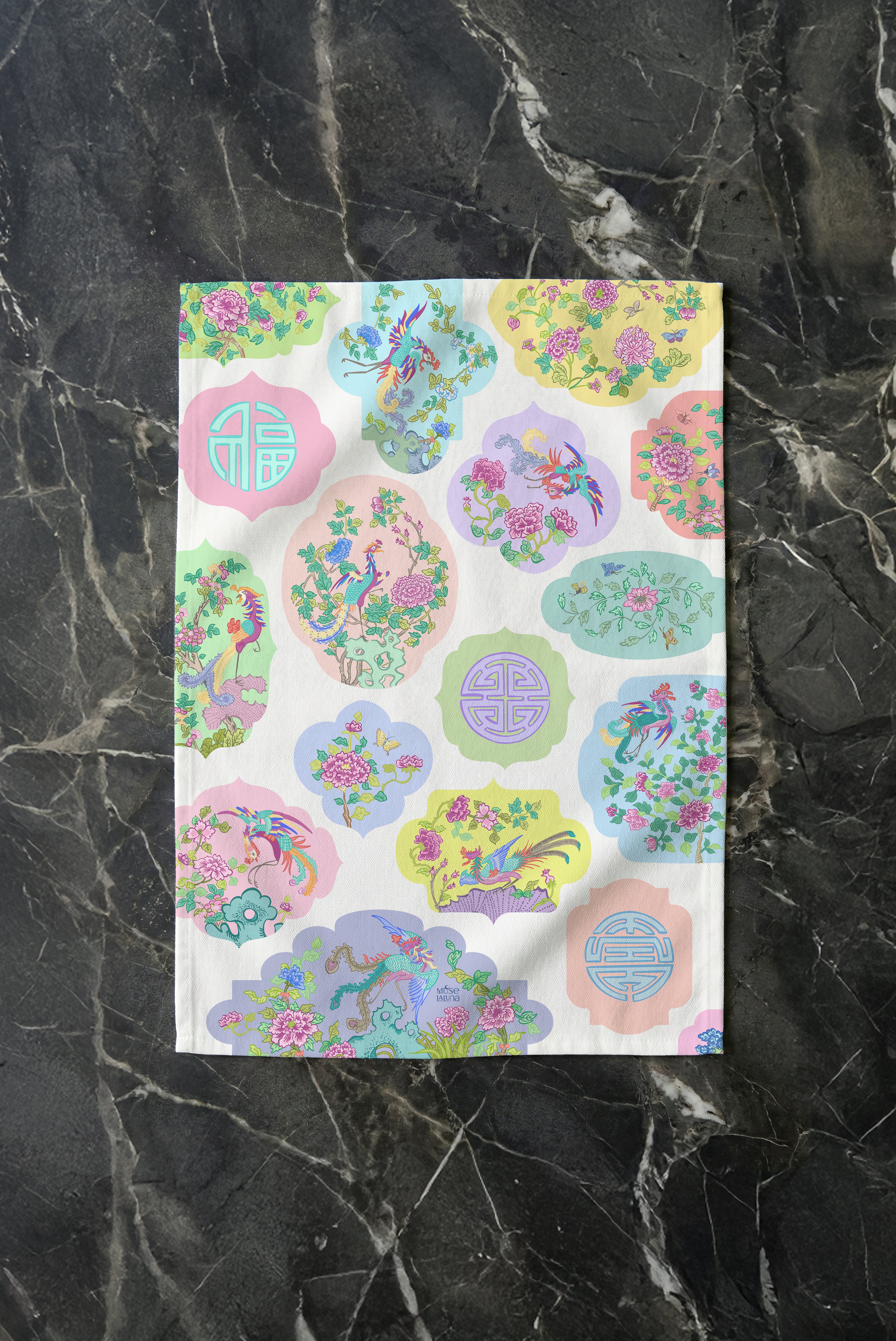 Muselaluna Tea towel - Flights of Fortune