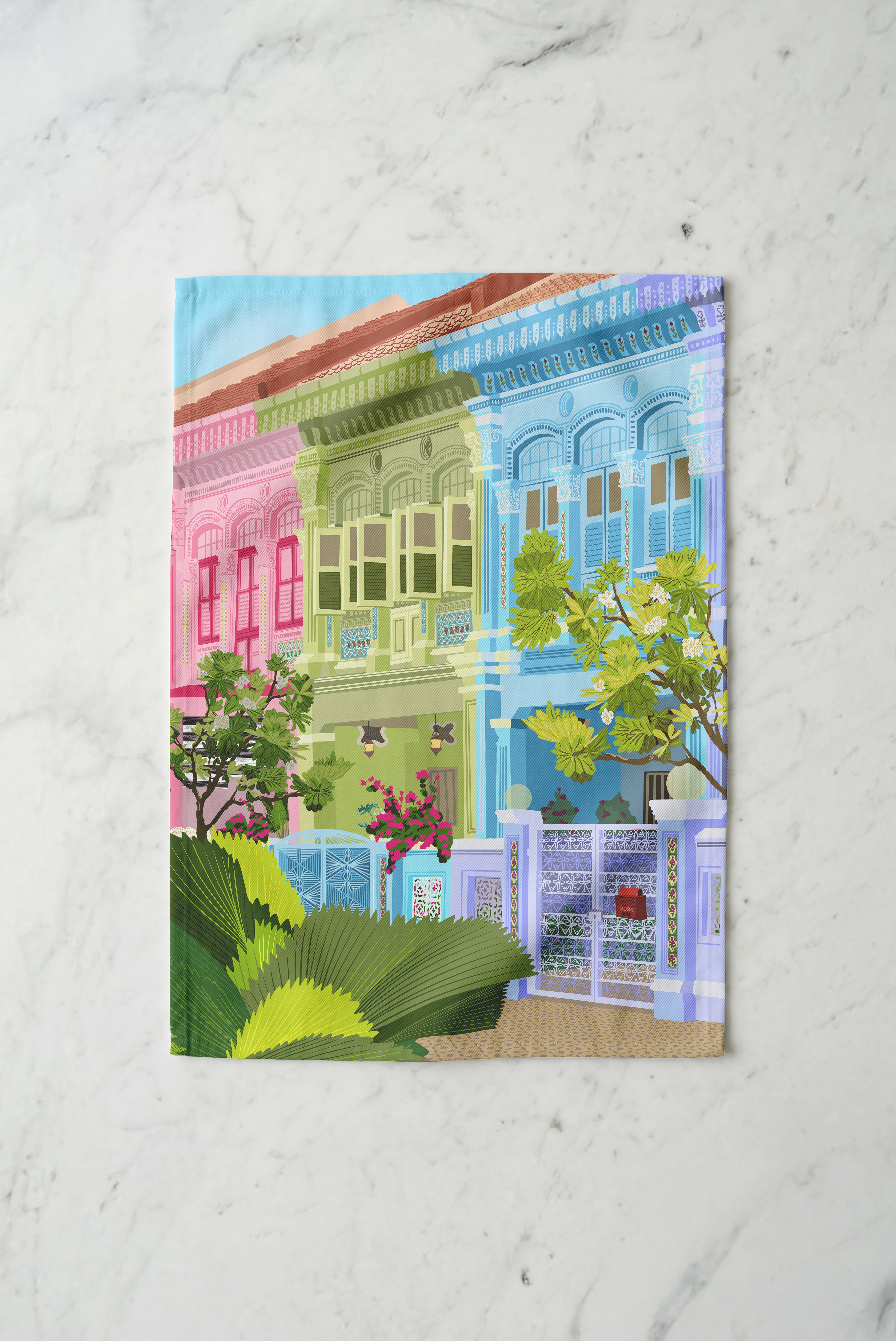 Muselaluna Tea towel - Pastel Sanctuary