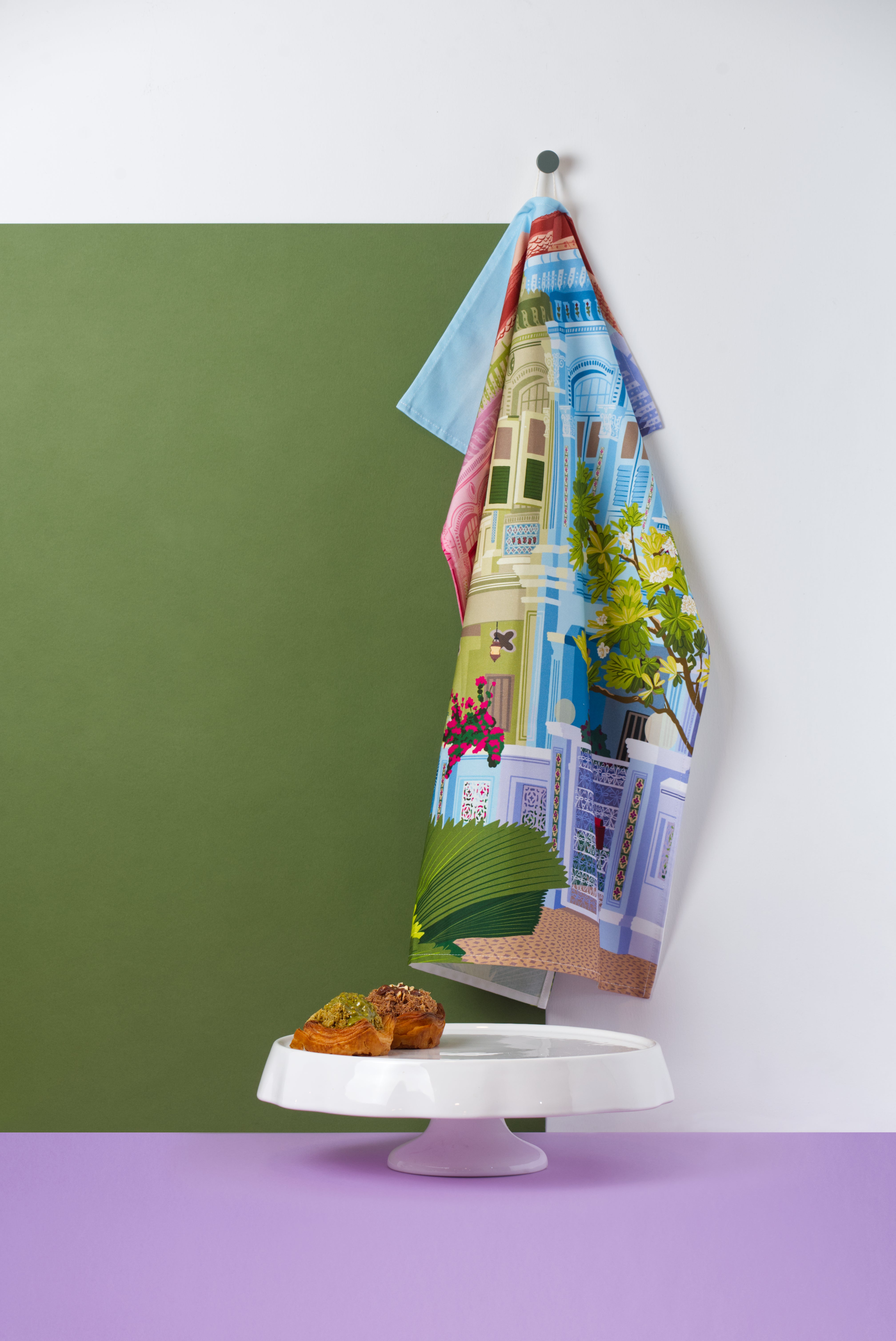 Muselaluna Tea towel - Pastel Sanctuary