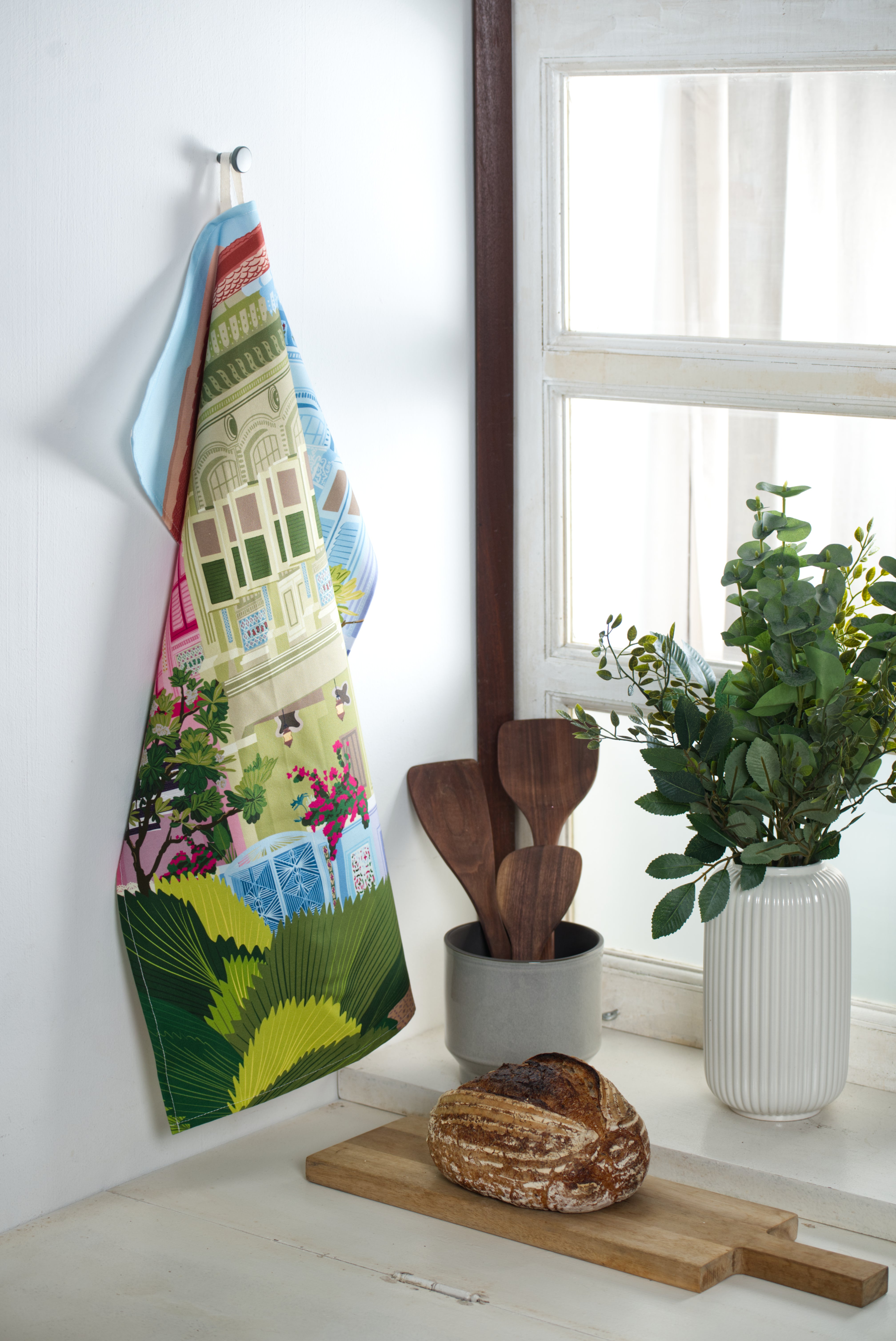 Muselaluna Tea towel - Pastel Sanctuary