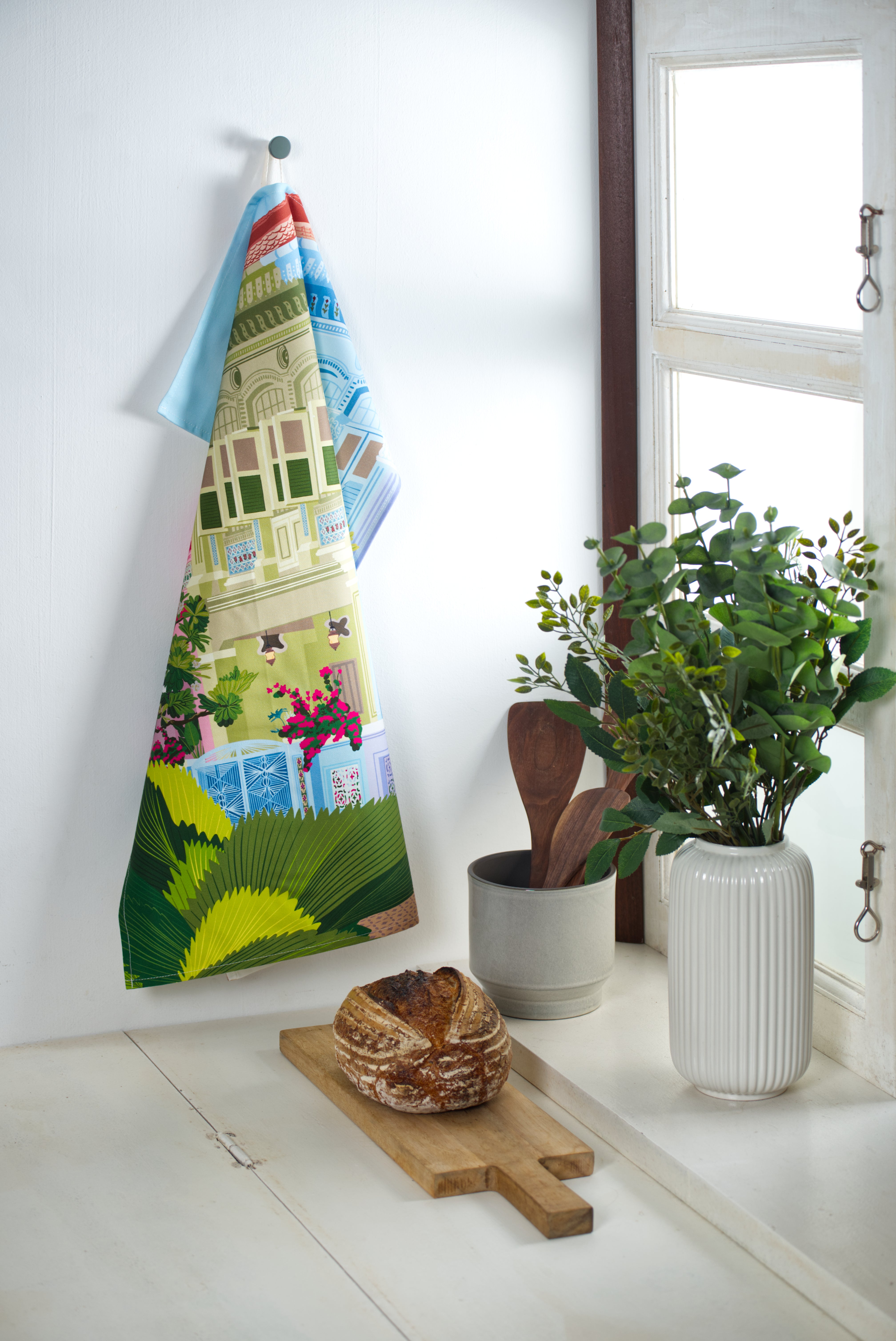 Muselaluna Tea towel - Pastel Sanctuary