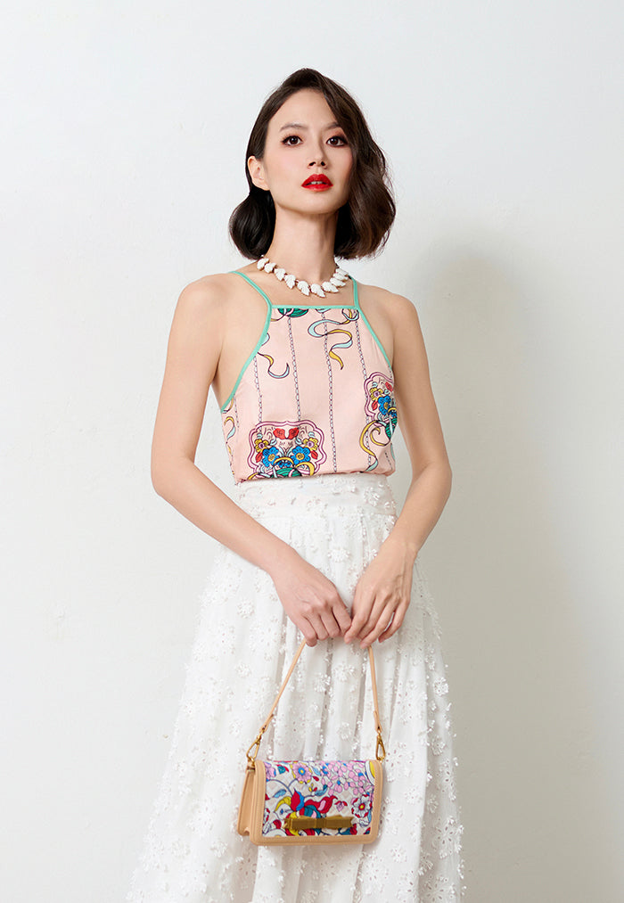 Nala Chinese Bustier Top - Ribbons Ballet