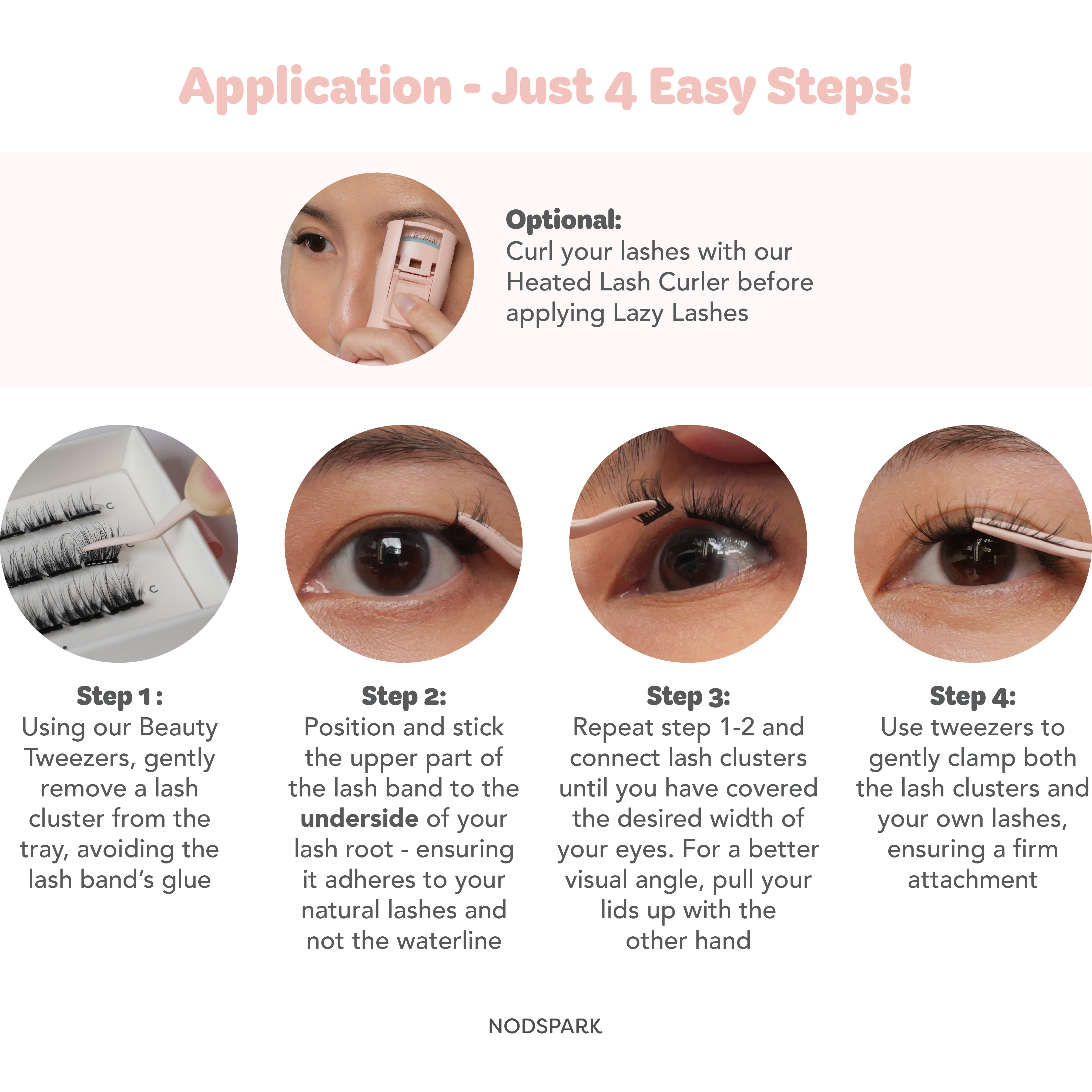 Nodspark - Everyday Neat Chic Lazy Lashes