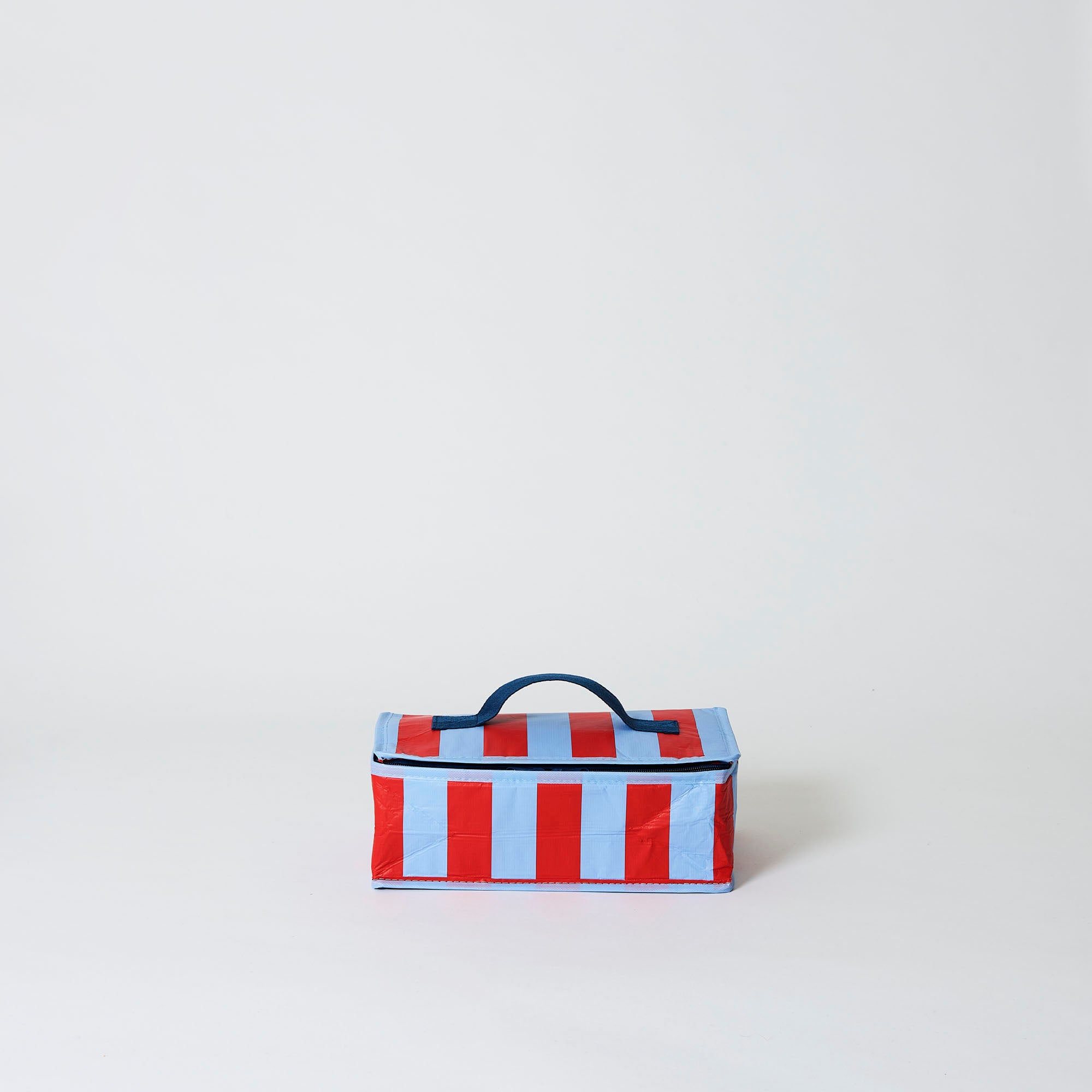Project Ten Insulated Lunch Bag - Red Blue Stripe