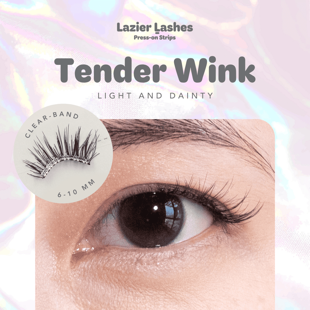 Nodspark - Tender Wink (Clear Band) LAZIER Lashes