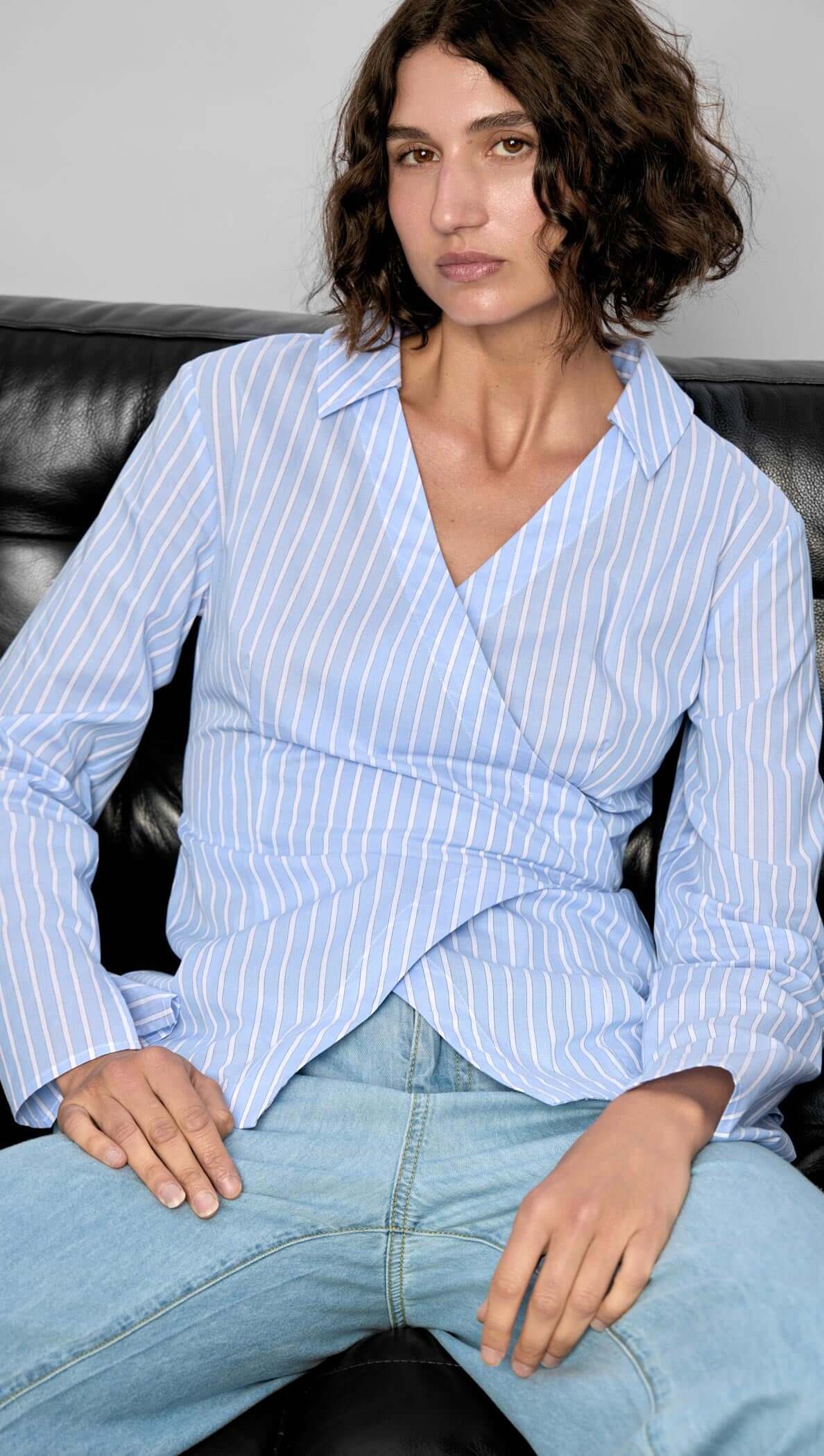Staple The Label Ayra Wrap Top