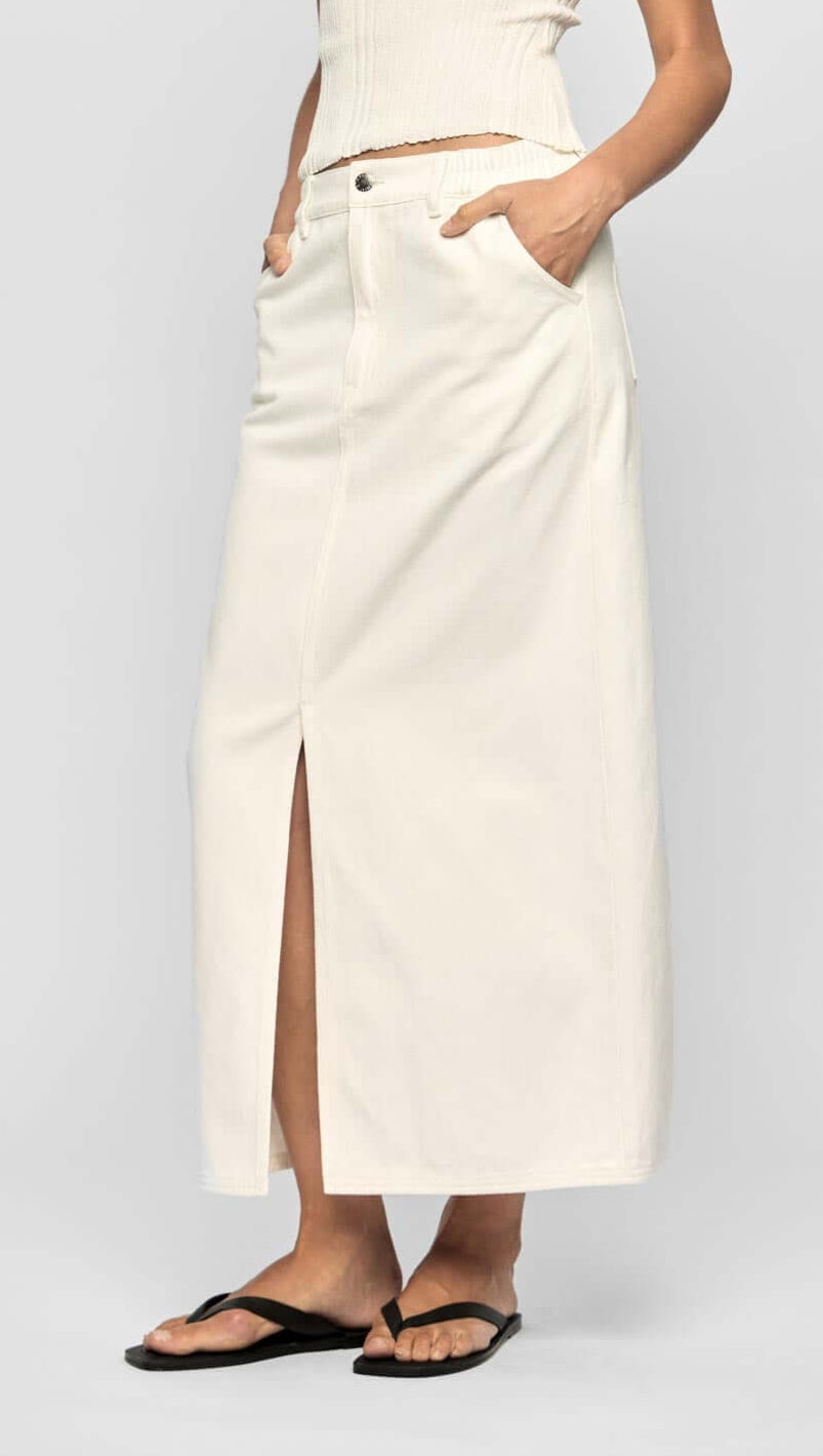 Staple the Label Emmie Denim Midi Skirt