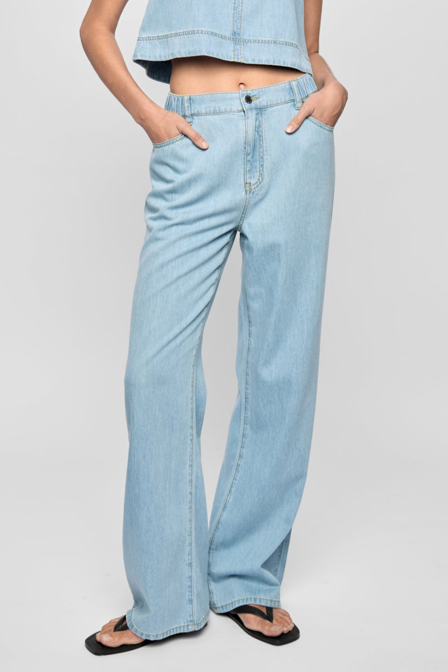 Staple the Label Amelia Chambray Jeans