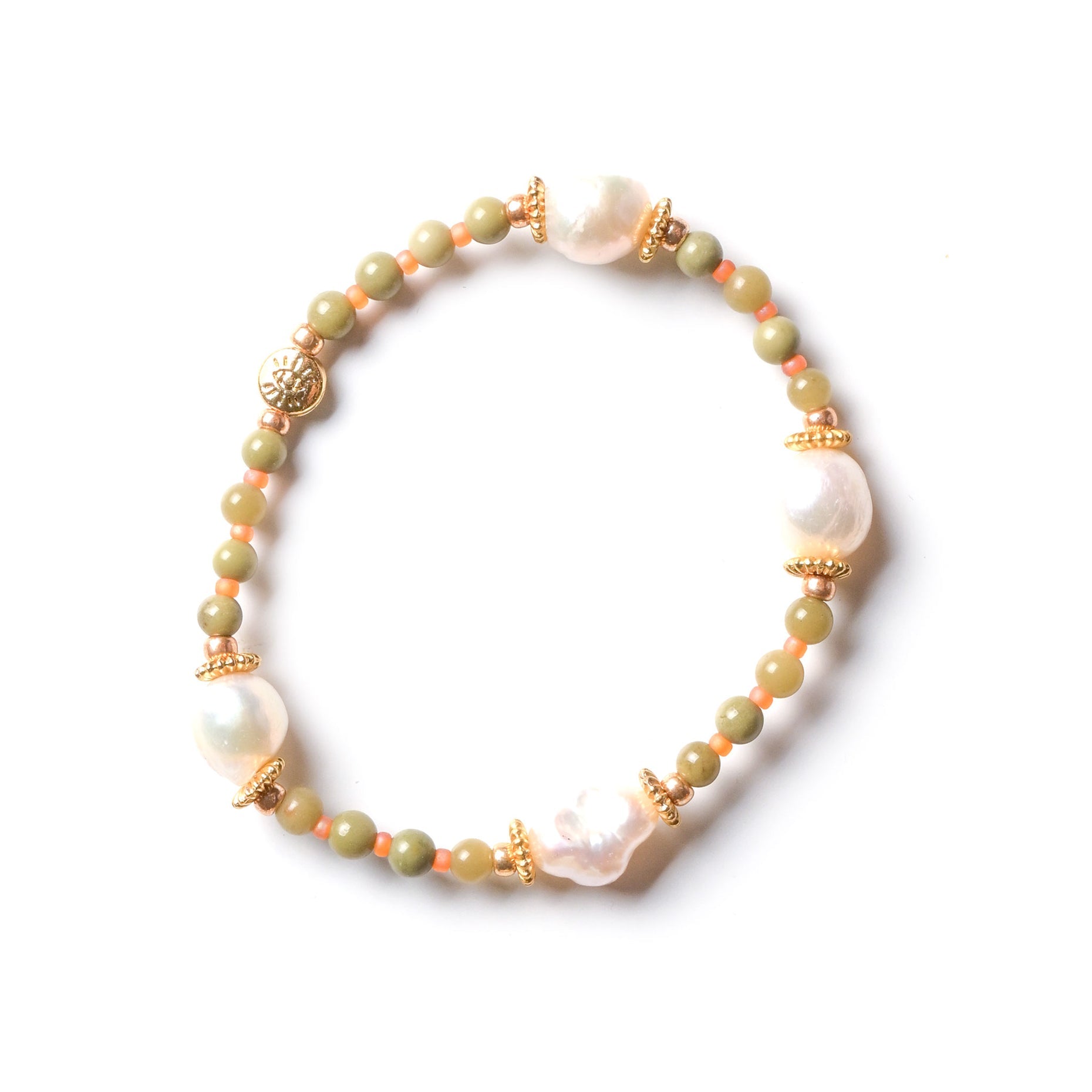 Envet Beaded Bracelet - Olivy