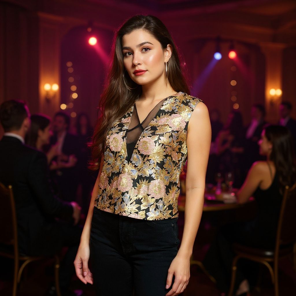 Junglesuit The Plunge Top - Jewellery