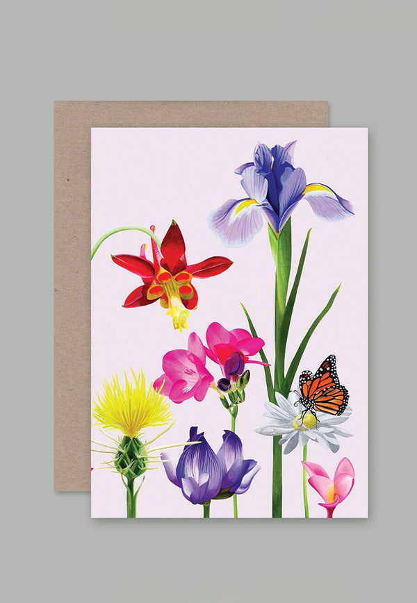 AHD Greeting Card - Flower Garden #2