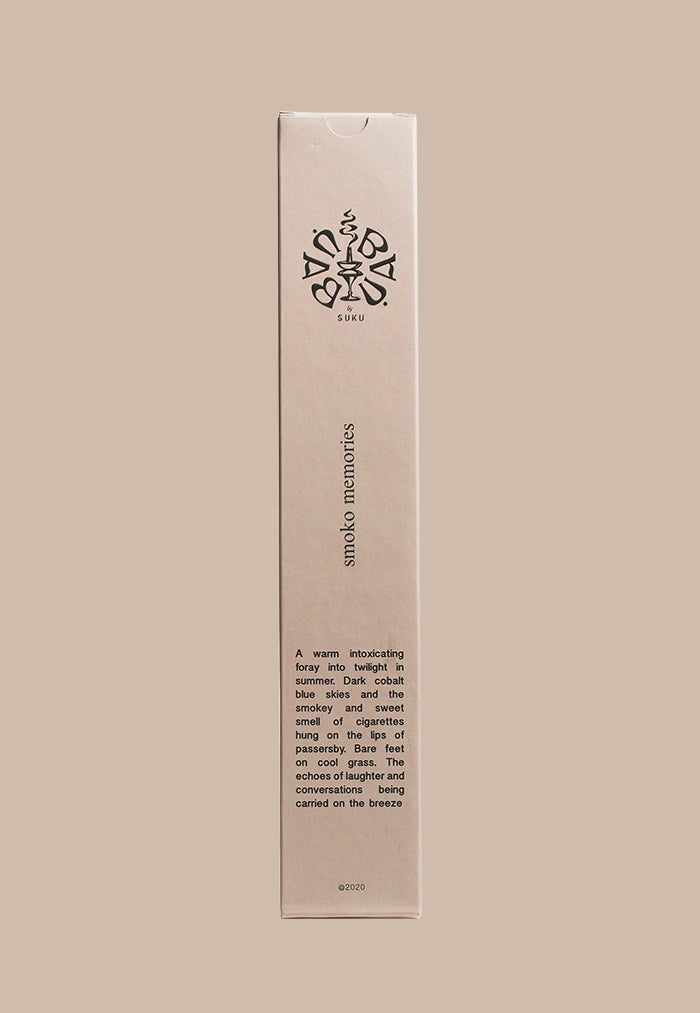 BAU BAU Incense - Smoko Memories