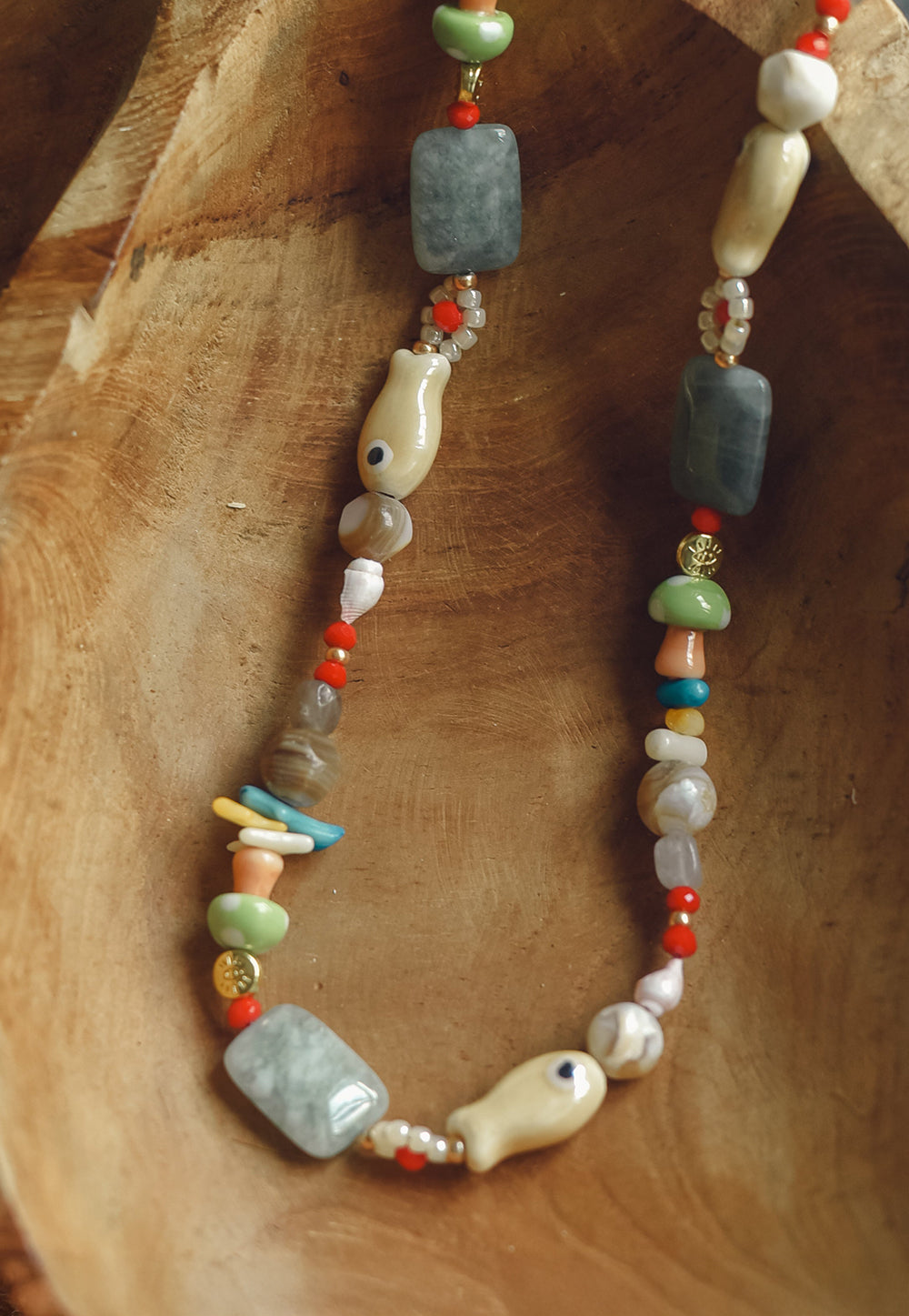 Envet Shitake Apple Necklace
