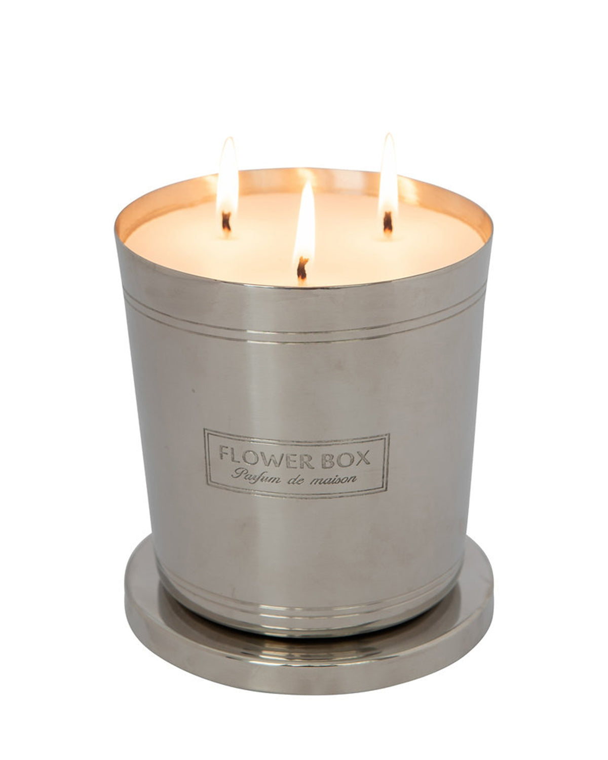 Flower Box Hallmark Candle (1kg) - Aqua