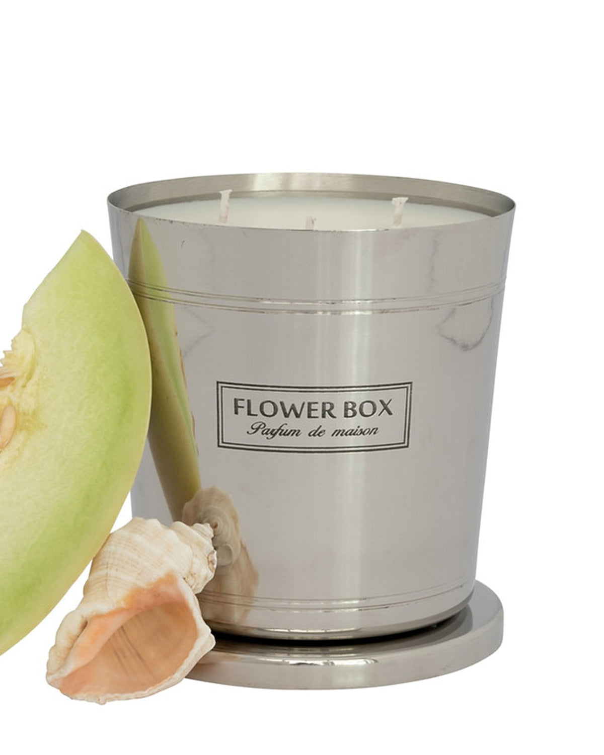 Flower Box Hallmark Candle (1kg) - Aqua