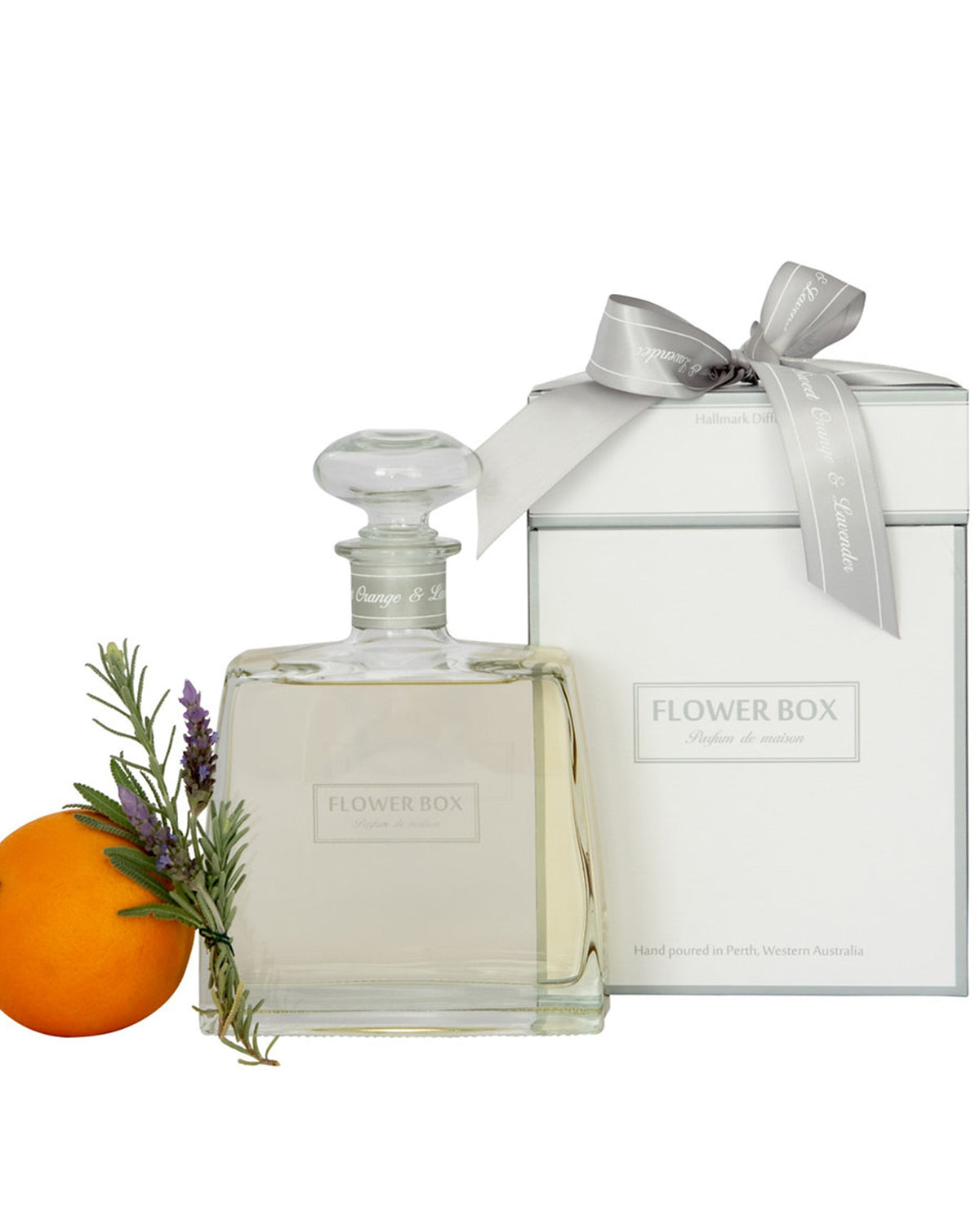 Flower Box Hallmark Diffuser (700ml) - Sweet Orange & Lavender