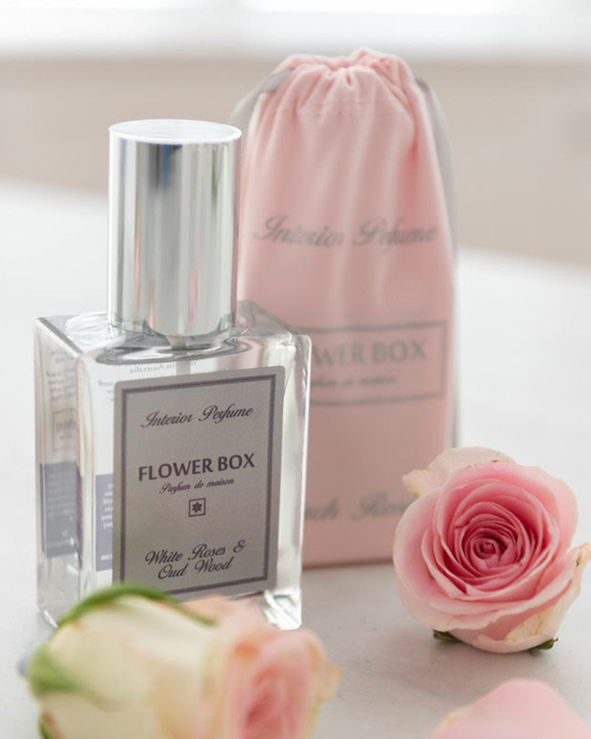 Flower Box Interior Perfume (100ml) - French Rose