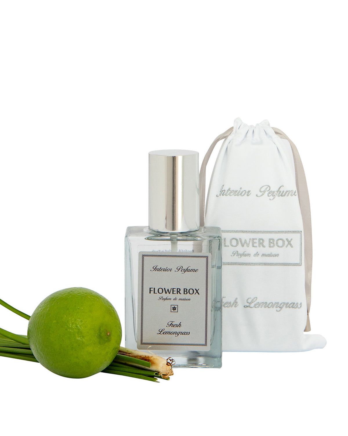 Flower Box Interior Perfume (100ml) - Fresh Lemongrass
