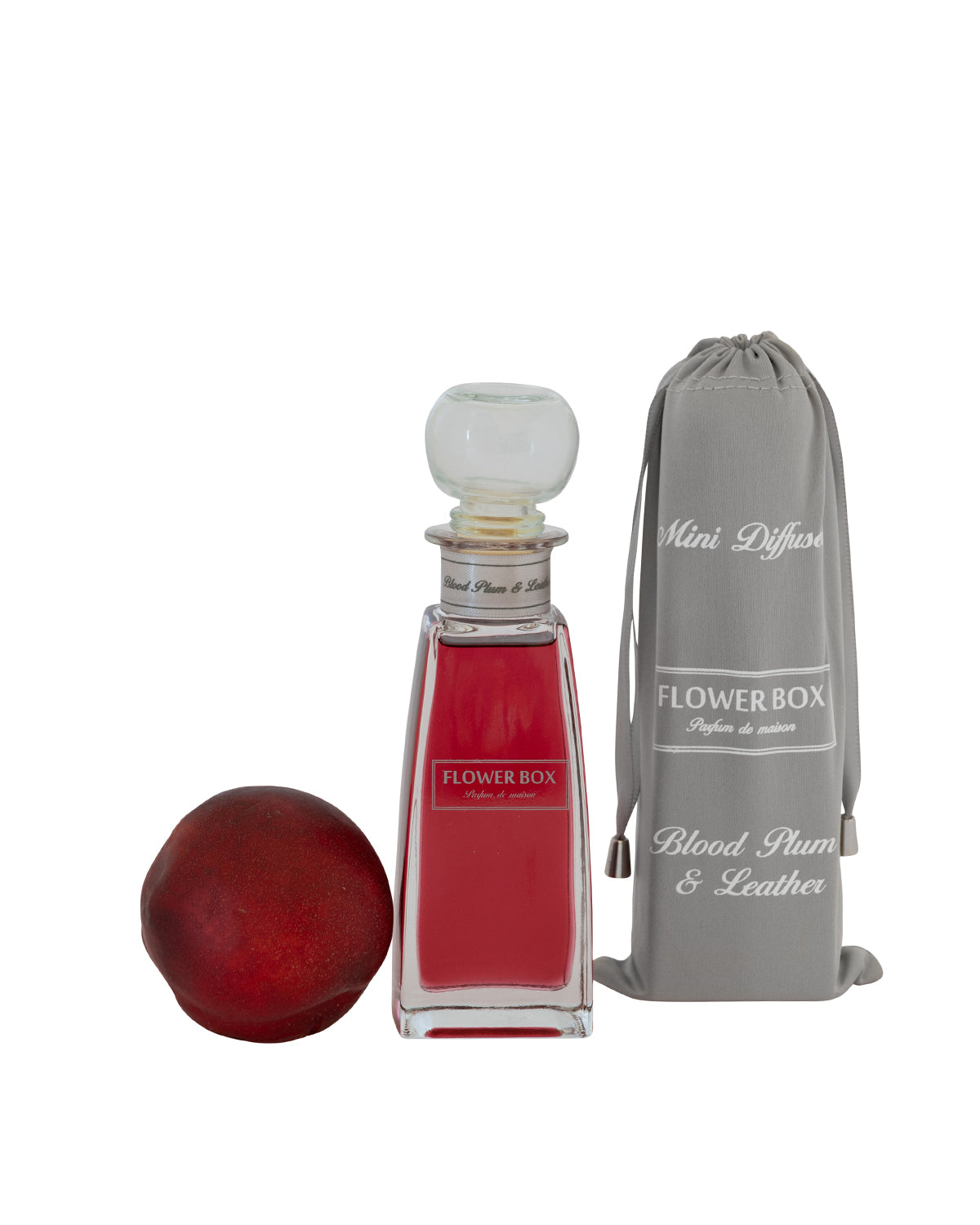 Flower Box Mini Diffuser (100ml) - Blood Plum & Leather