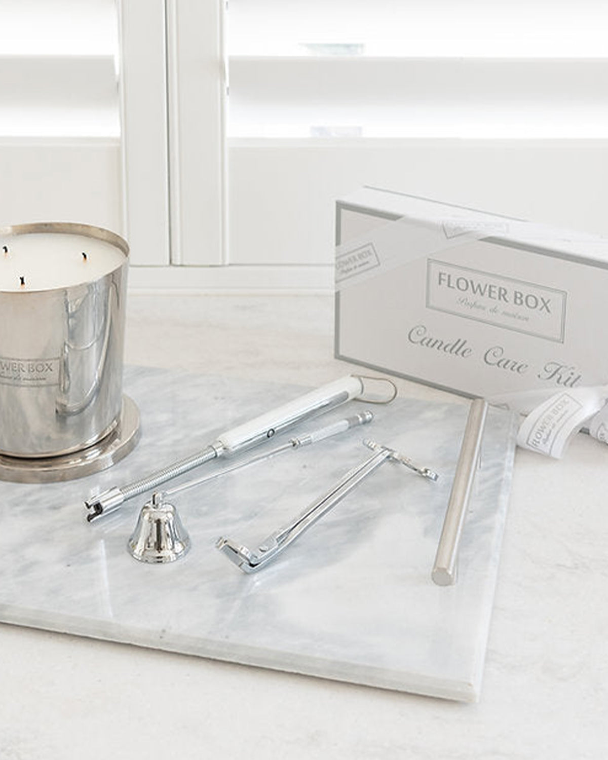 Flower Box Candle Care Kit