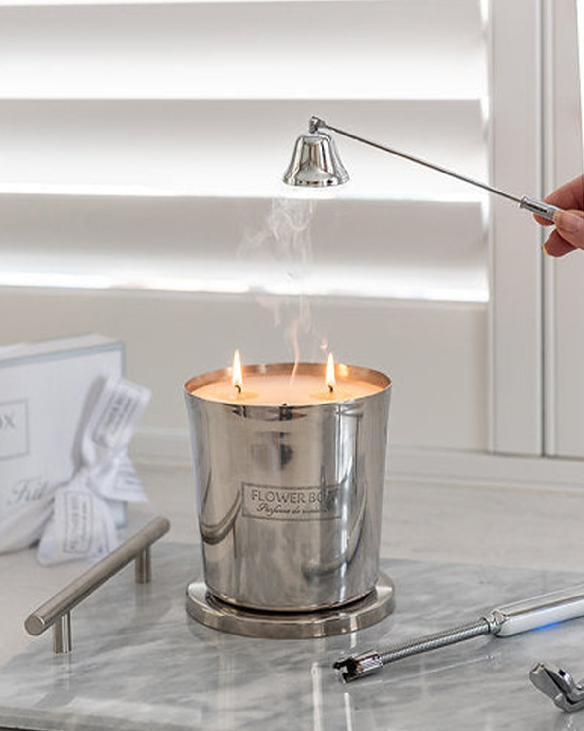 Flower Box Candle Care Kit