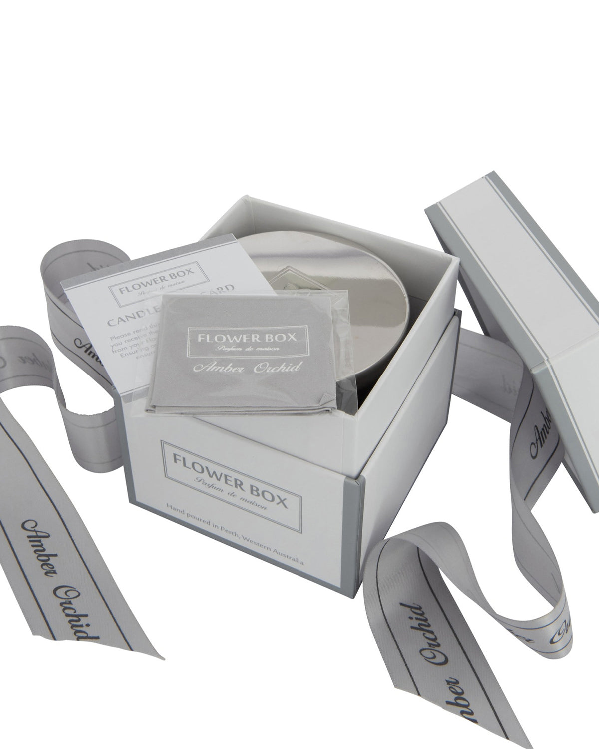 Flower Box The Standard Candle (300g) - Amber Orchid
