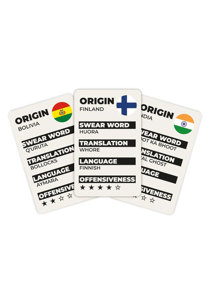 Gift Republic How to F**king Swear Around the World Card Pack