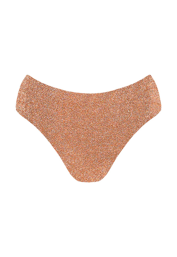 HÁI Low Waist Bikini Bottom - Light Copper